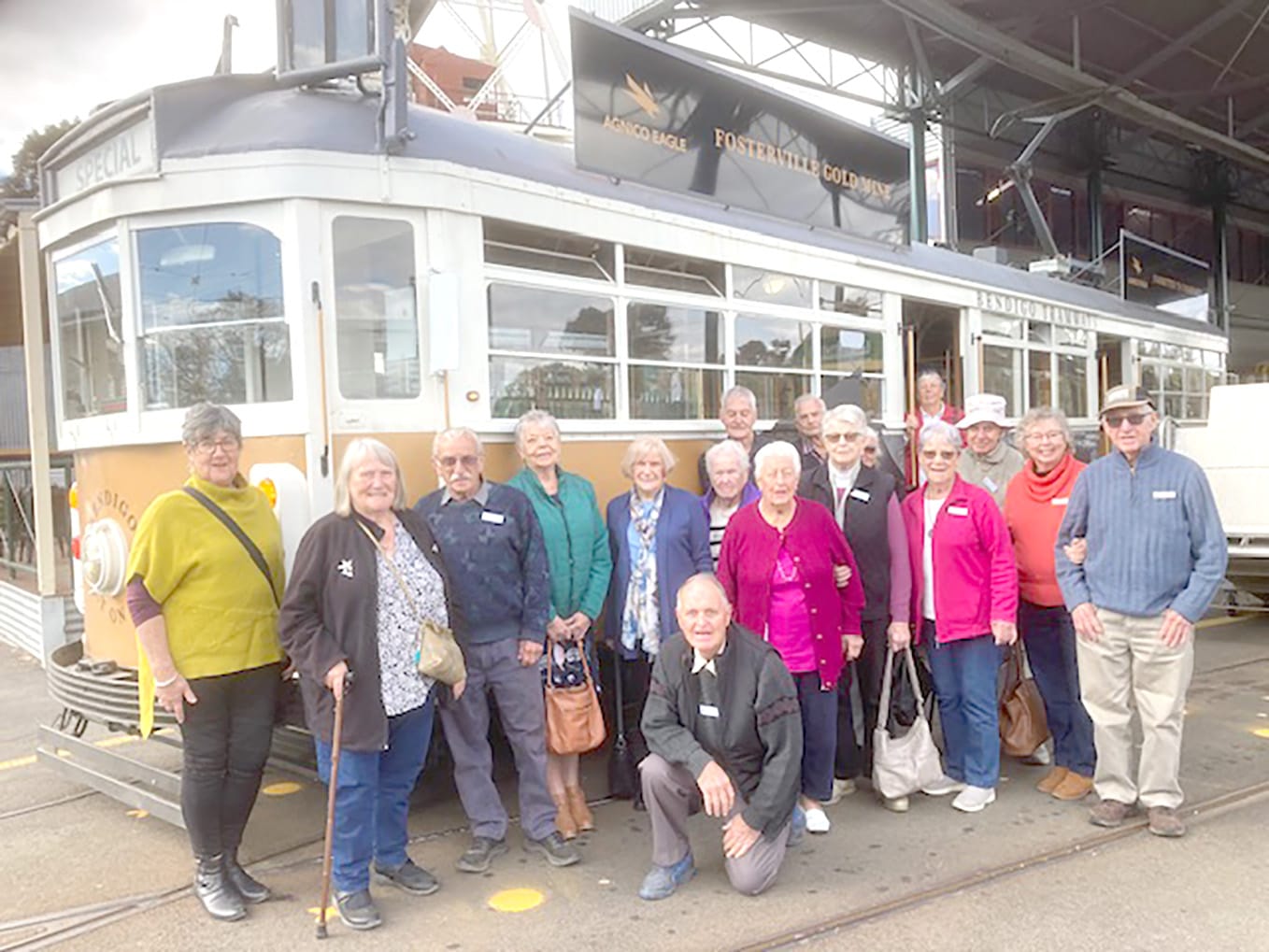 Charlton Probians at Bendigo Gold Mine