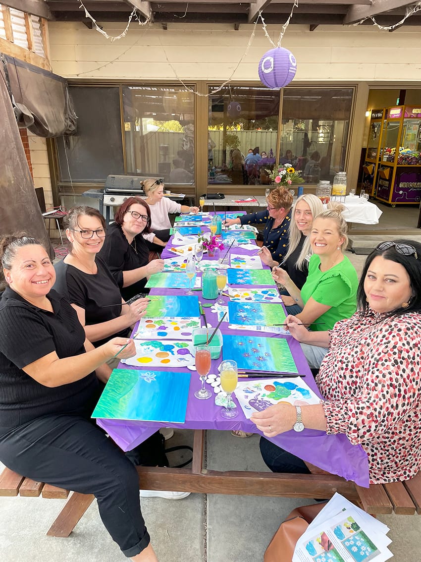 Time to Sip and Paint