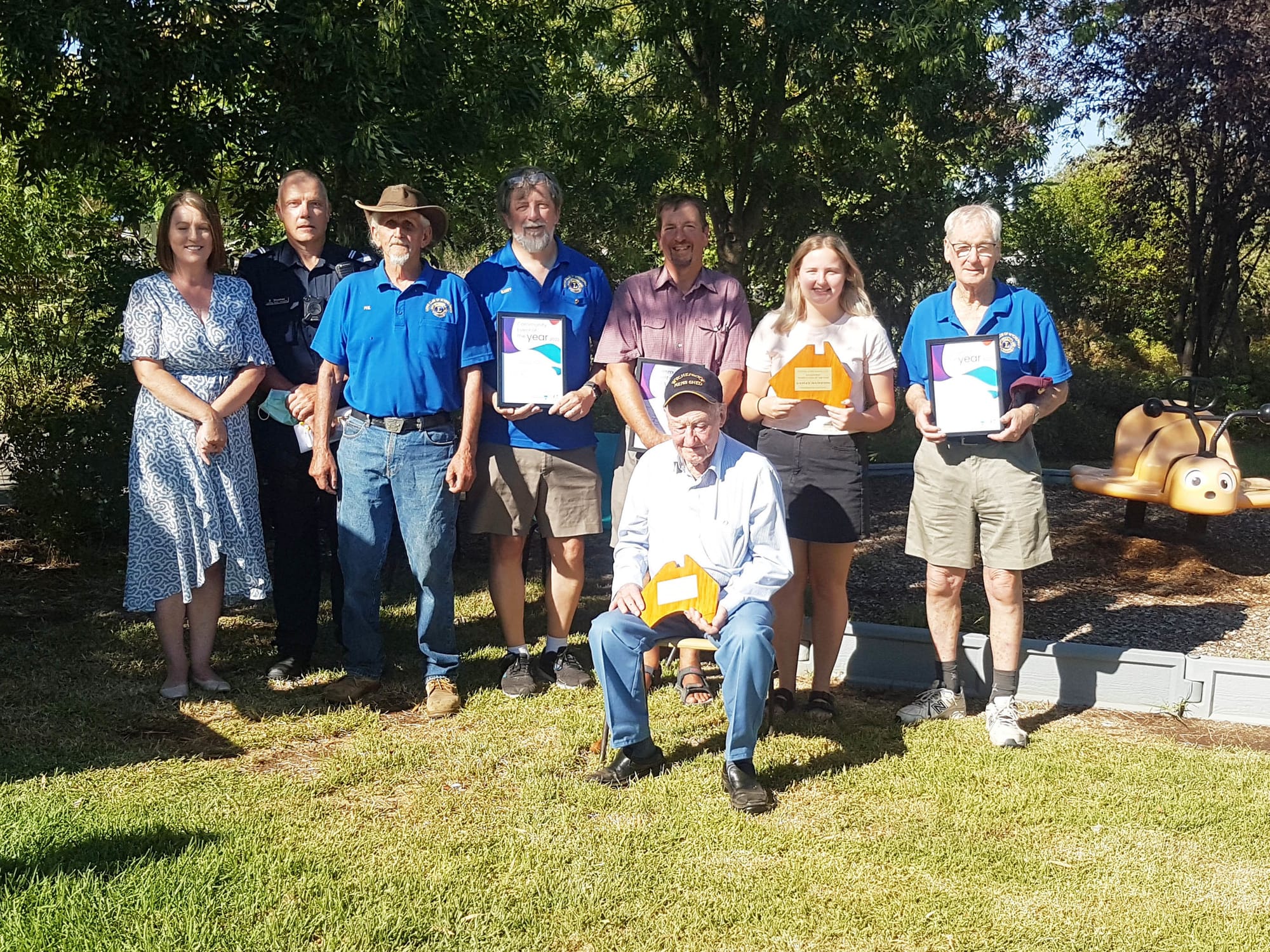Celebrations at Centenary Park