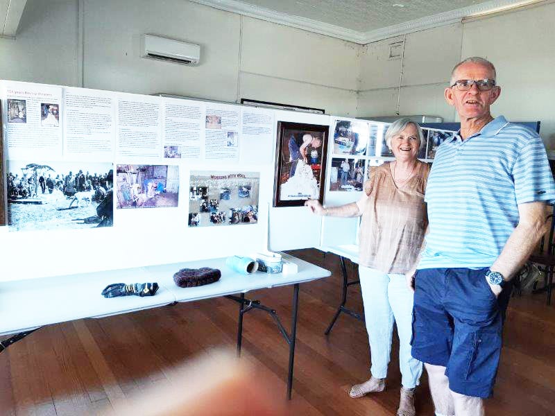 Photo Exhibition at Birchip Station