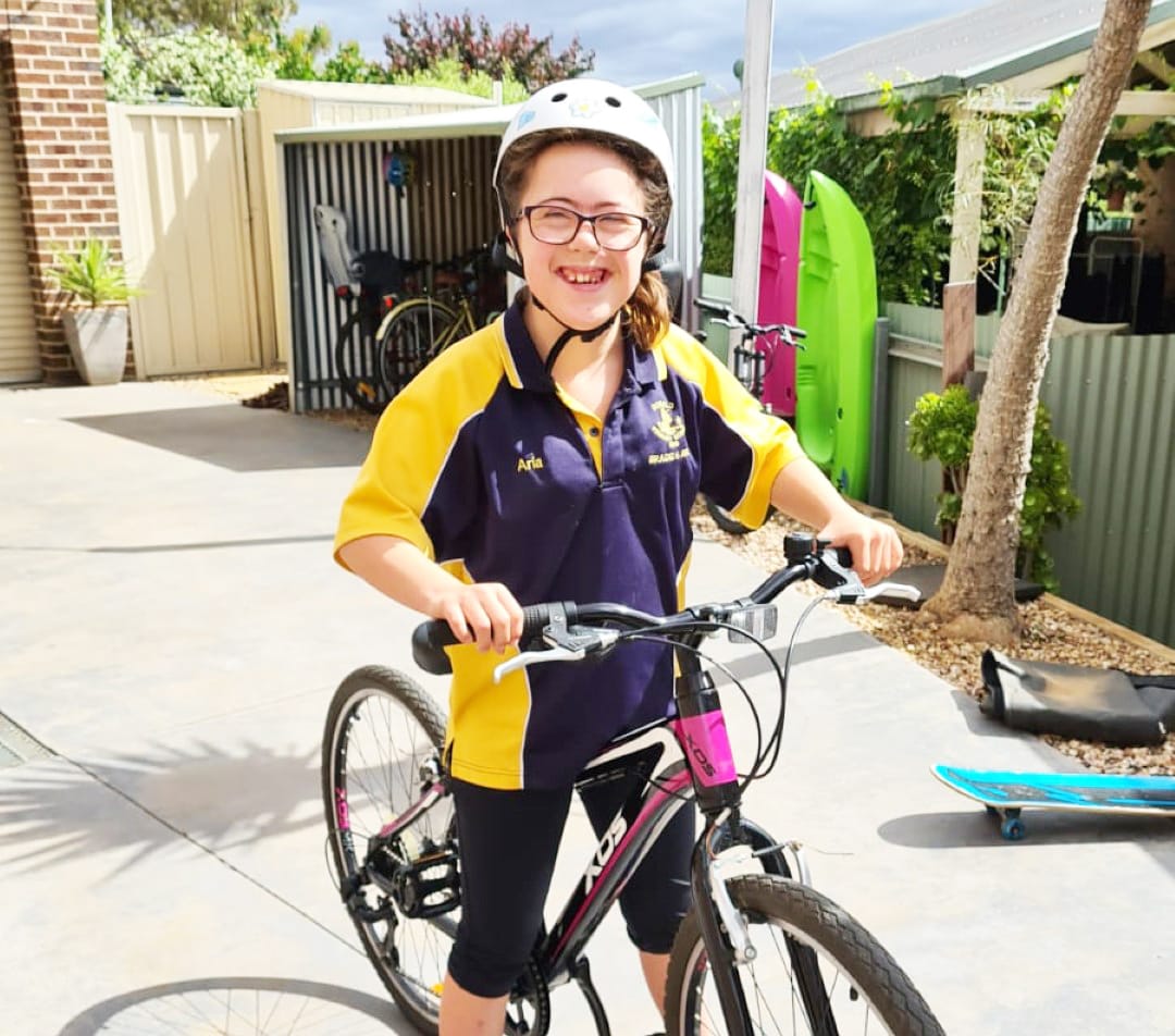 Aria Takes Up the Challenge