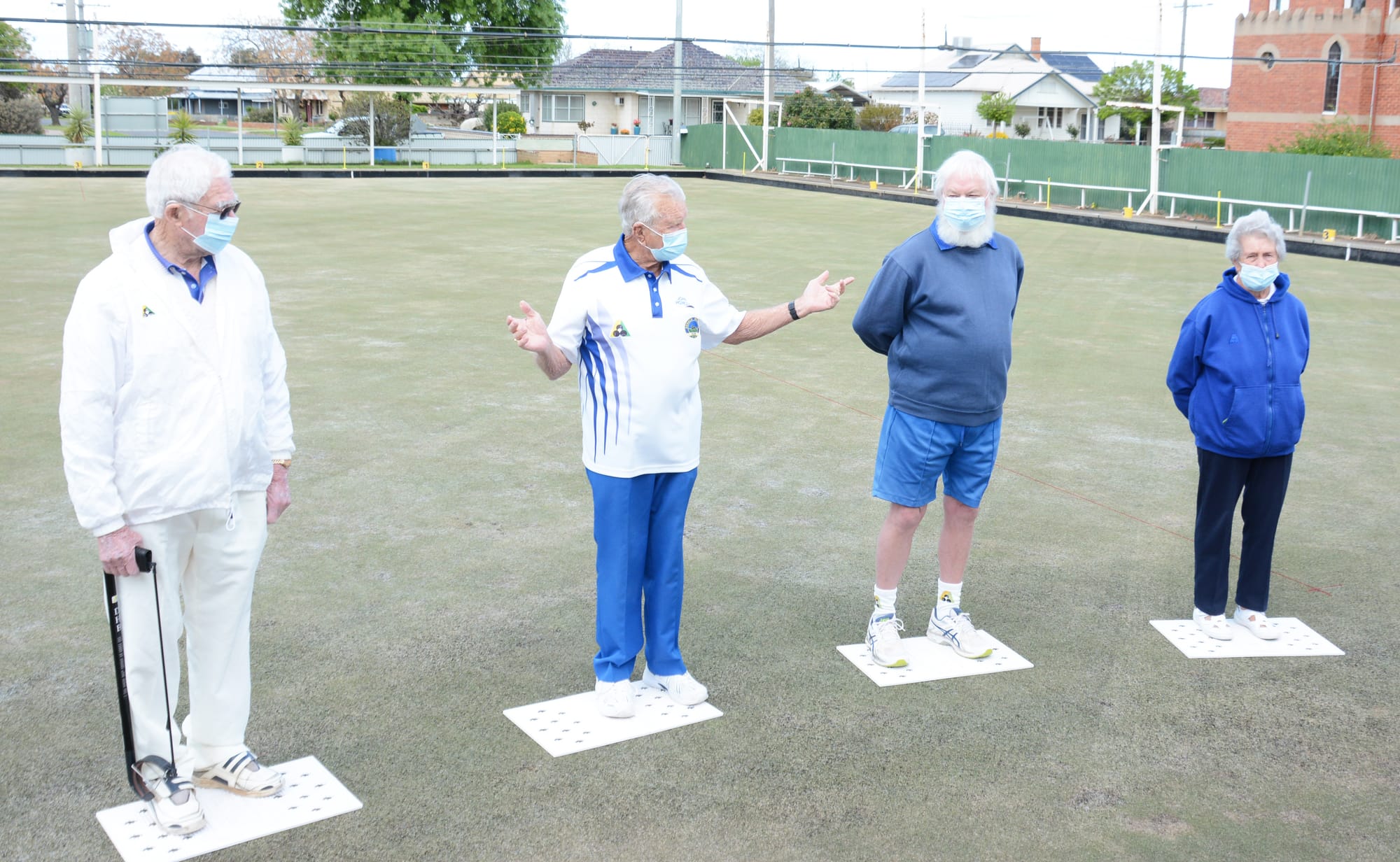 Bowlers Back On the Green