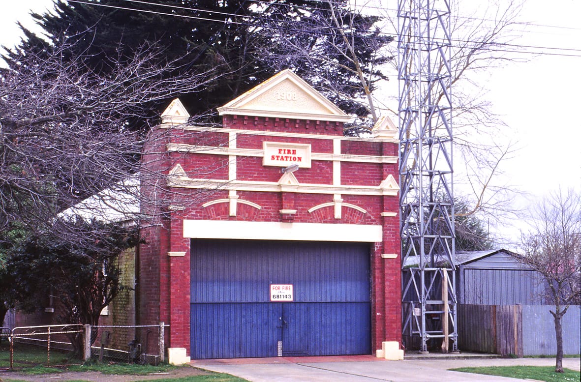 Eighty Years of CFA Fire Stations