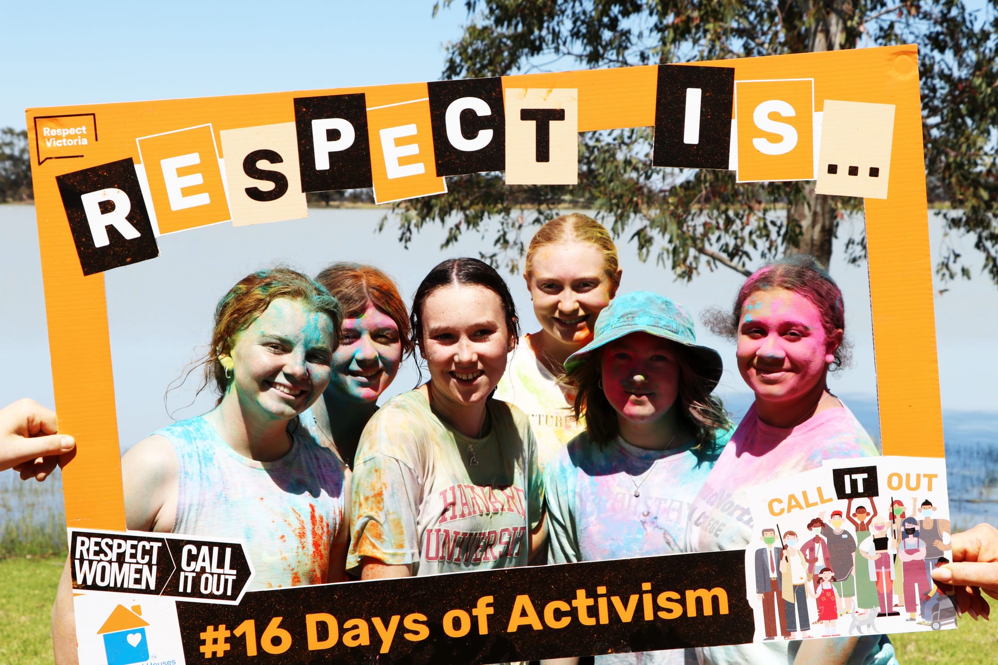 Birchip Youth Group members: Tyler Haslam, Gabby Sanford, Hannah Wilson, Sophie Kemp, Maggie Wilson, Taina Brooks.