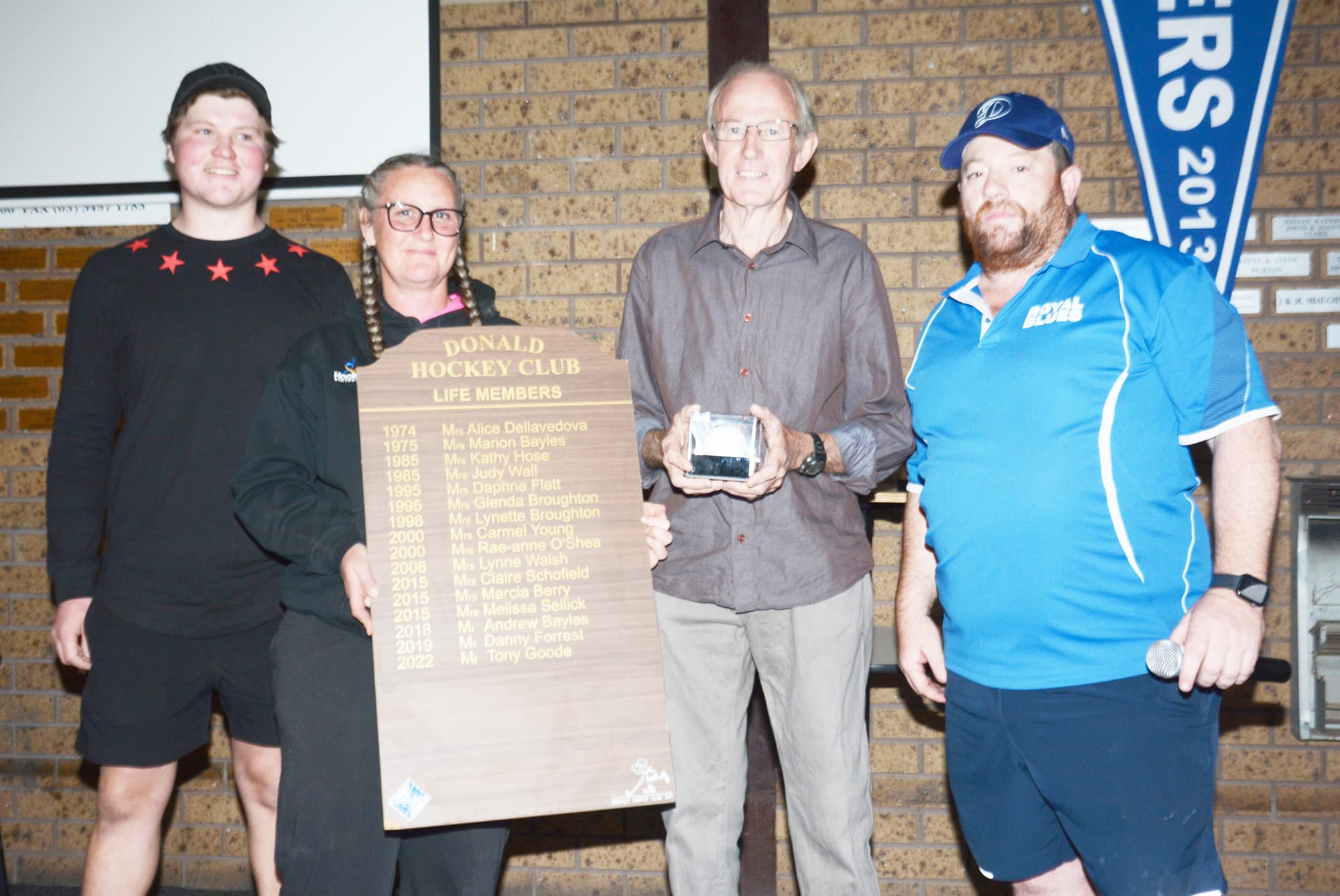 Tony’s Hockey Club Honour