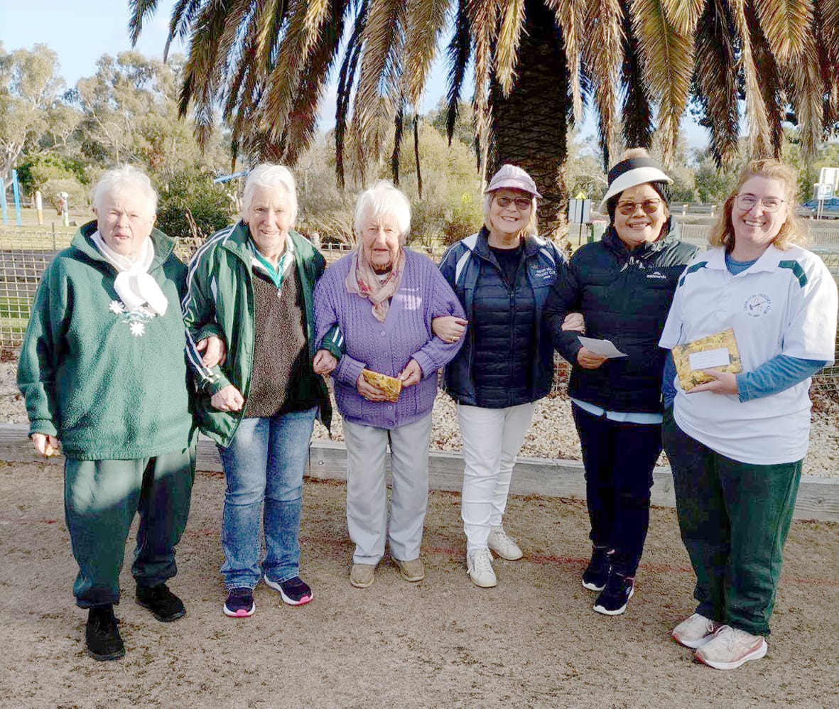 Croquet Players at Swan Hill Event