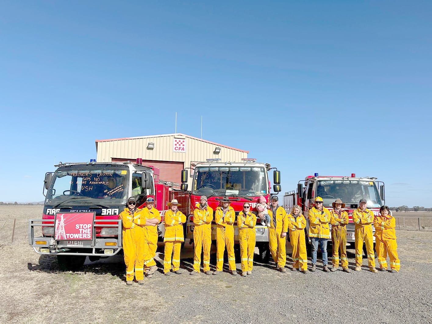 Letter of Demands from C.F.A. Brigades to State Emergency Services Minister and C.F.A. C.O.