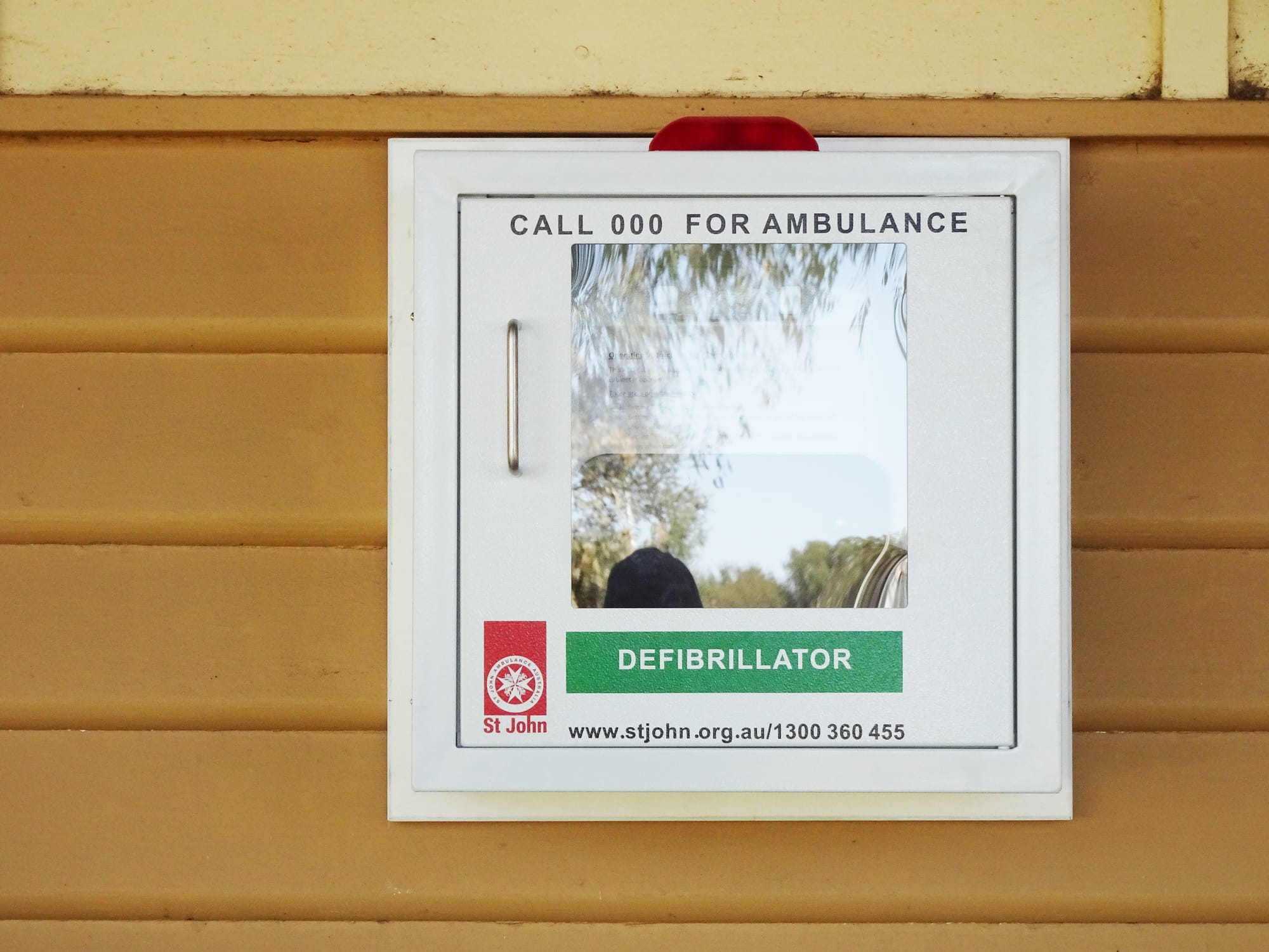 Bank Grant for Defibrillator