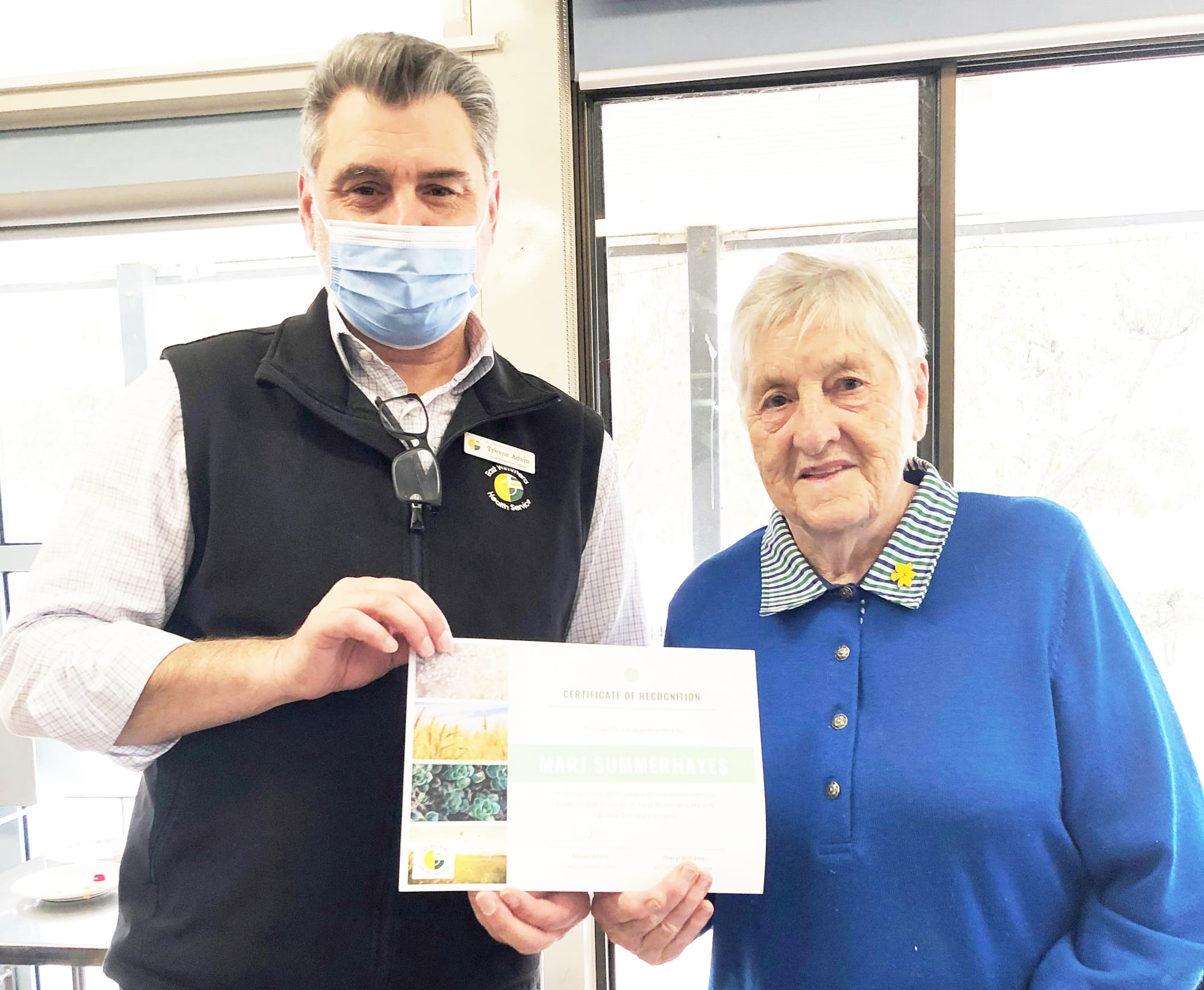 Voluntary Long Service Recognised