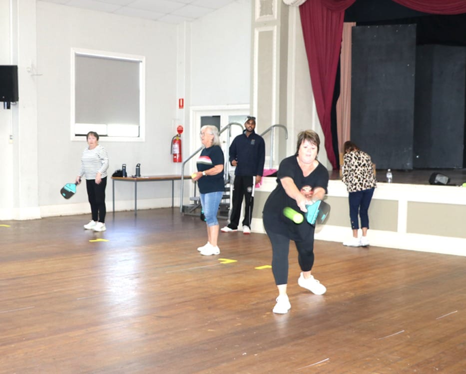 Pickleball Makes its Birchip Debut