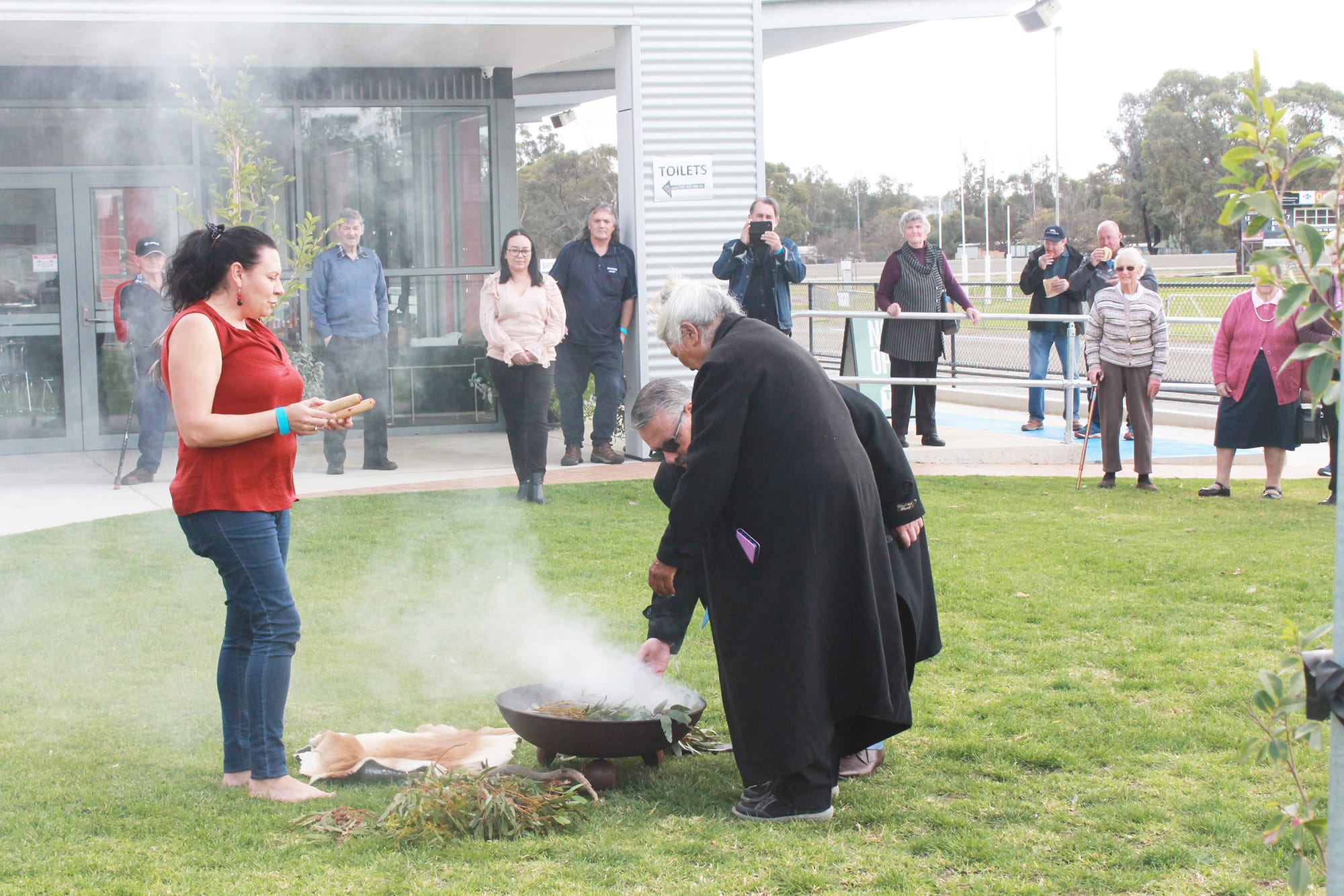 Welcome to Country and Smoking Ceremony