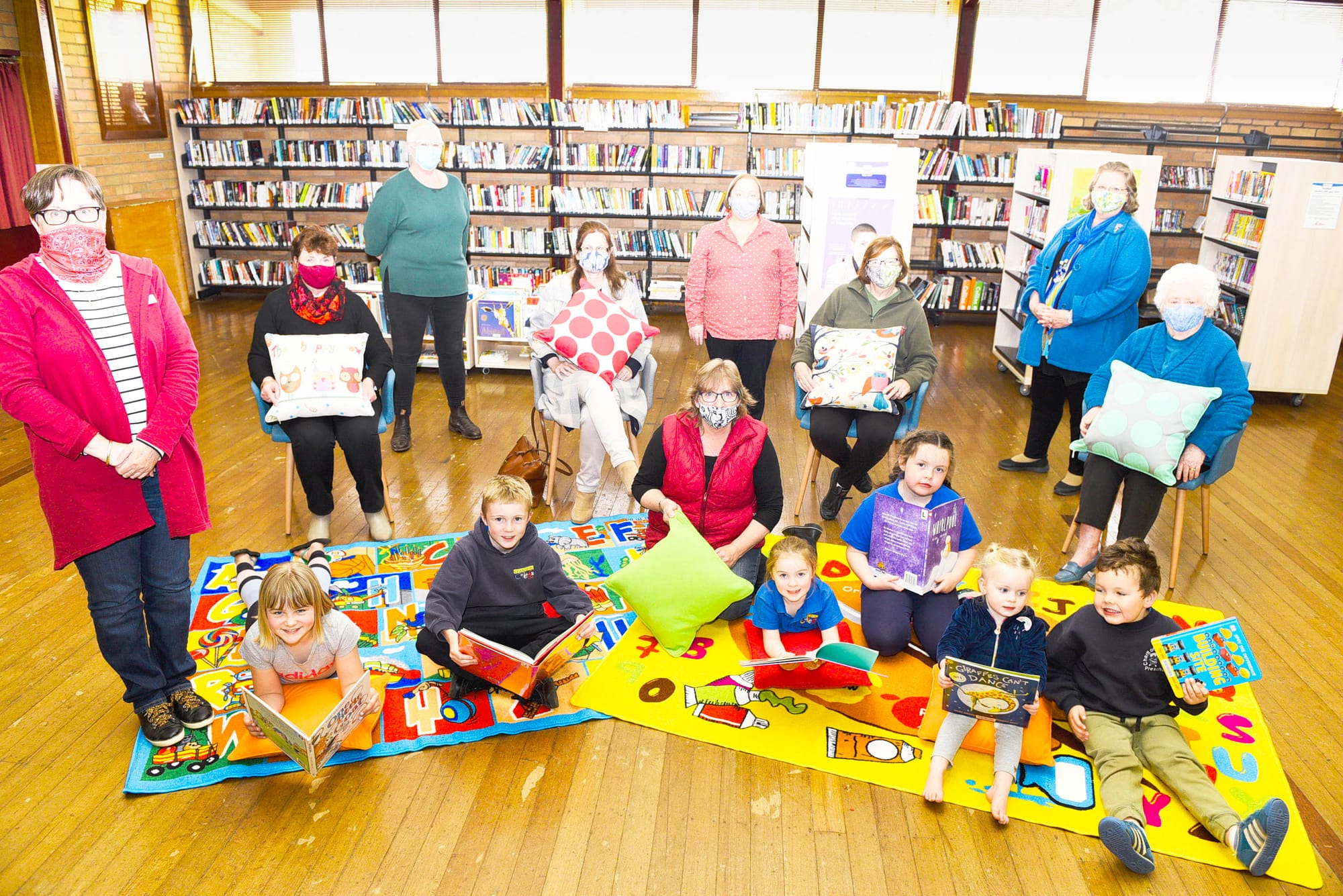 Colourful Addition to Charlton Library