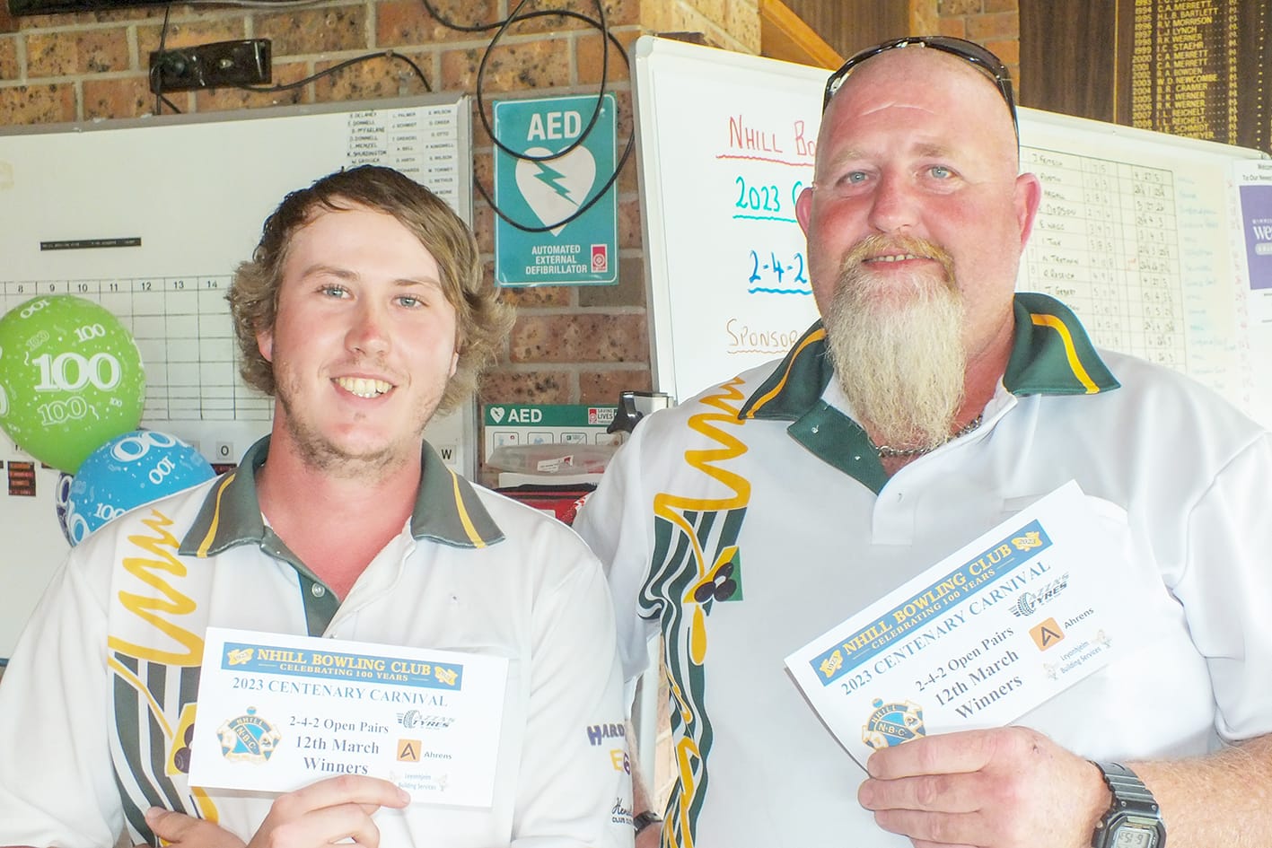 Tournament Success for Donald Golf Duo
