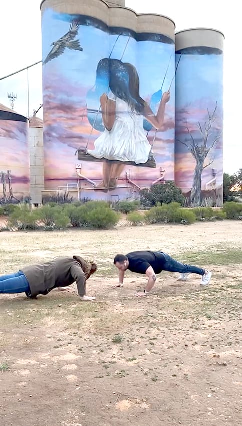 Pushing for a Challenging Cause