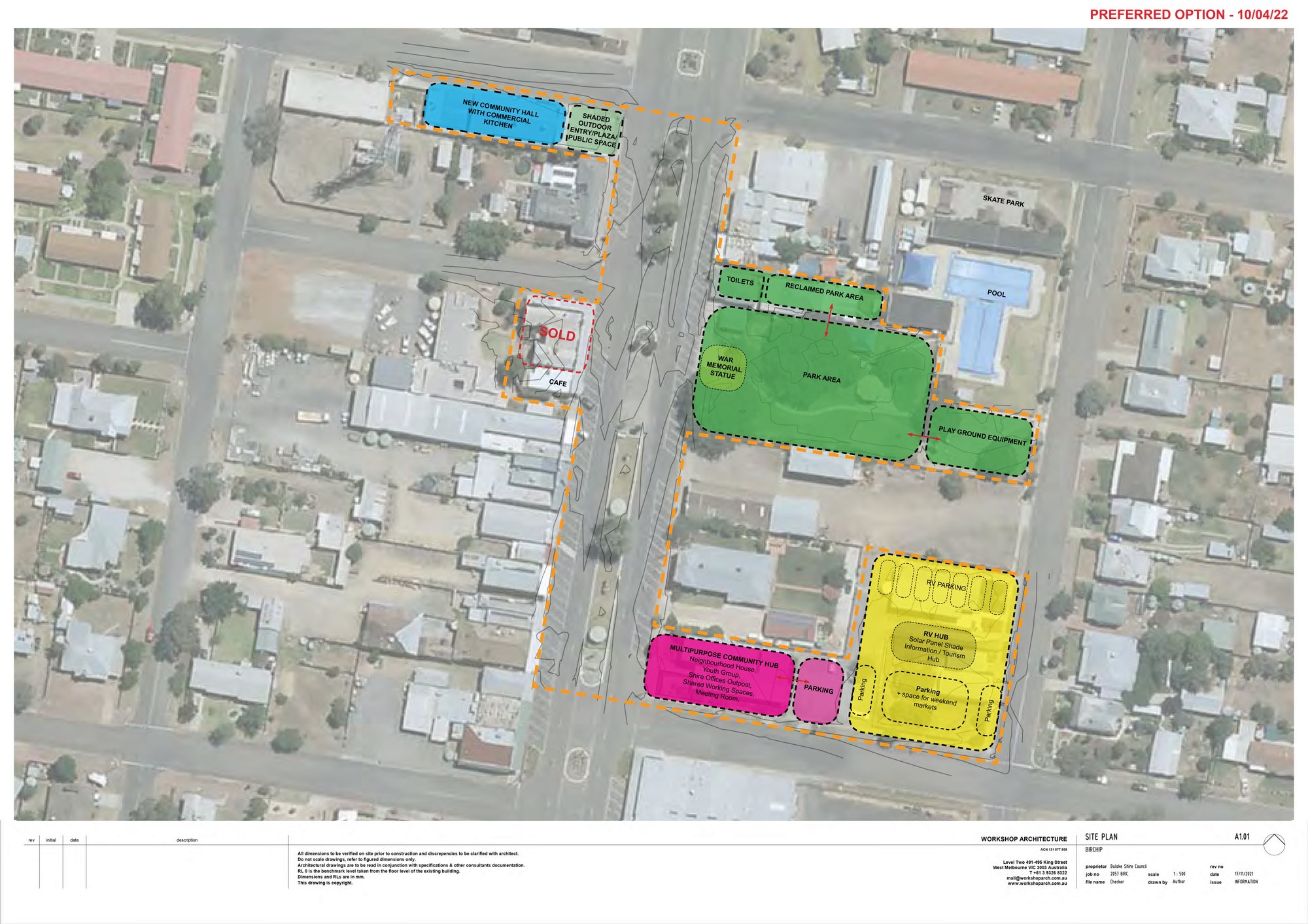 Master Plan for Birchip Park and Civic Precinct