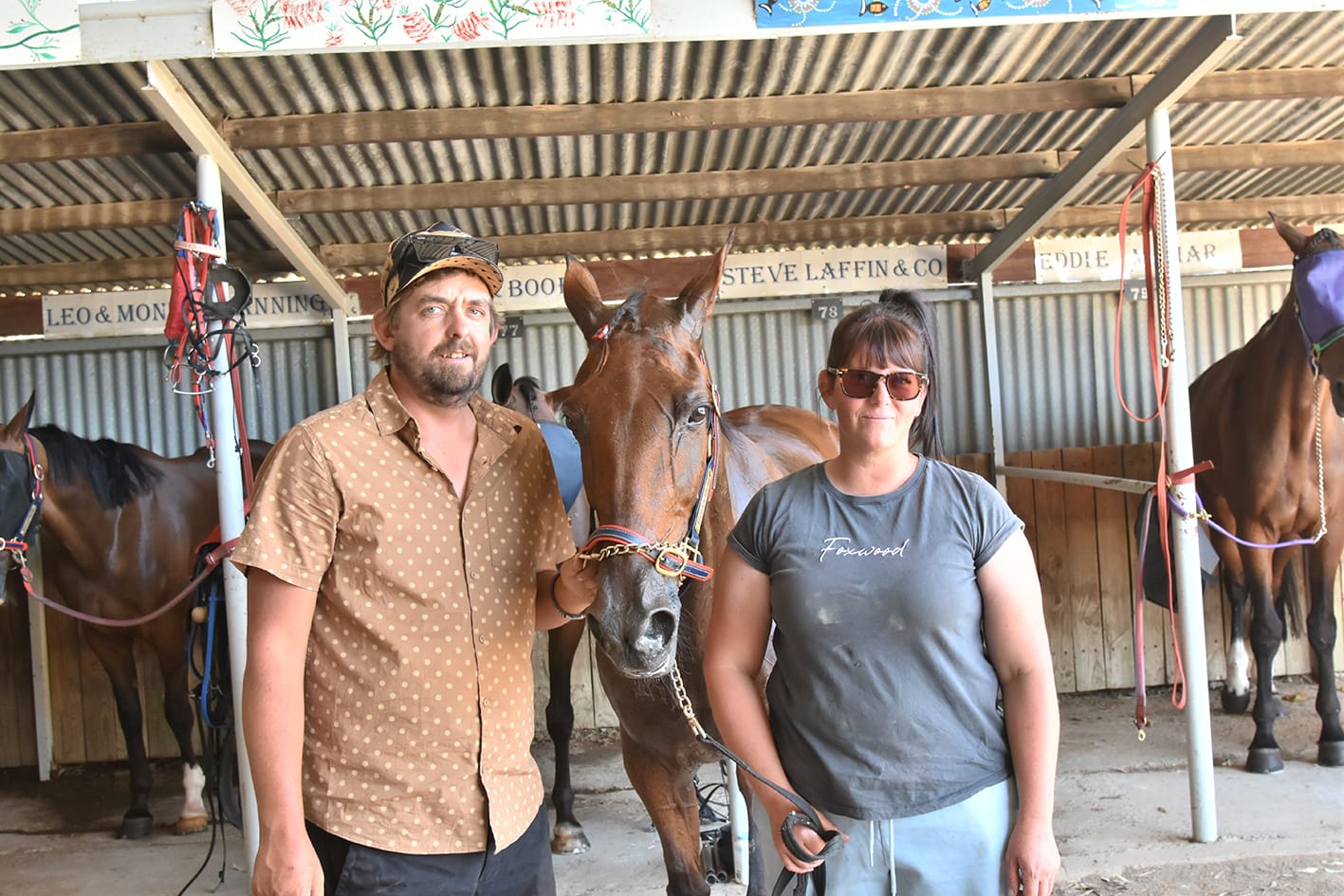 Trainers Invasion at Charlton Trots