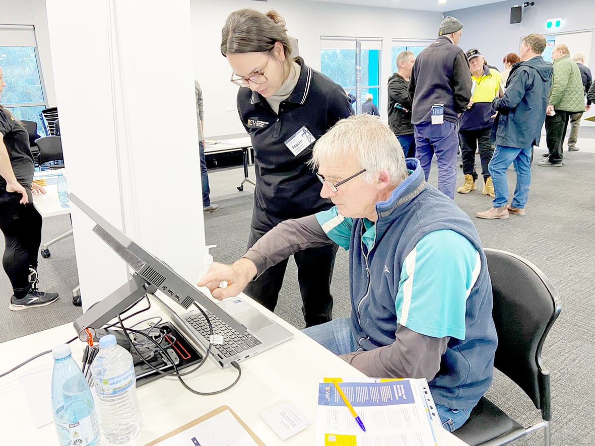 Information Sharing at TCV Meeting