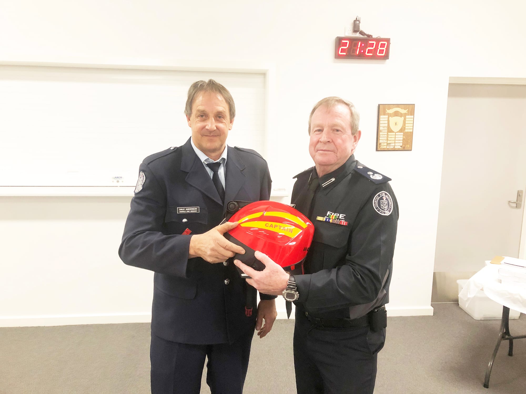 CFA Recognises Dedicated Service