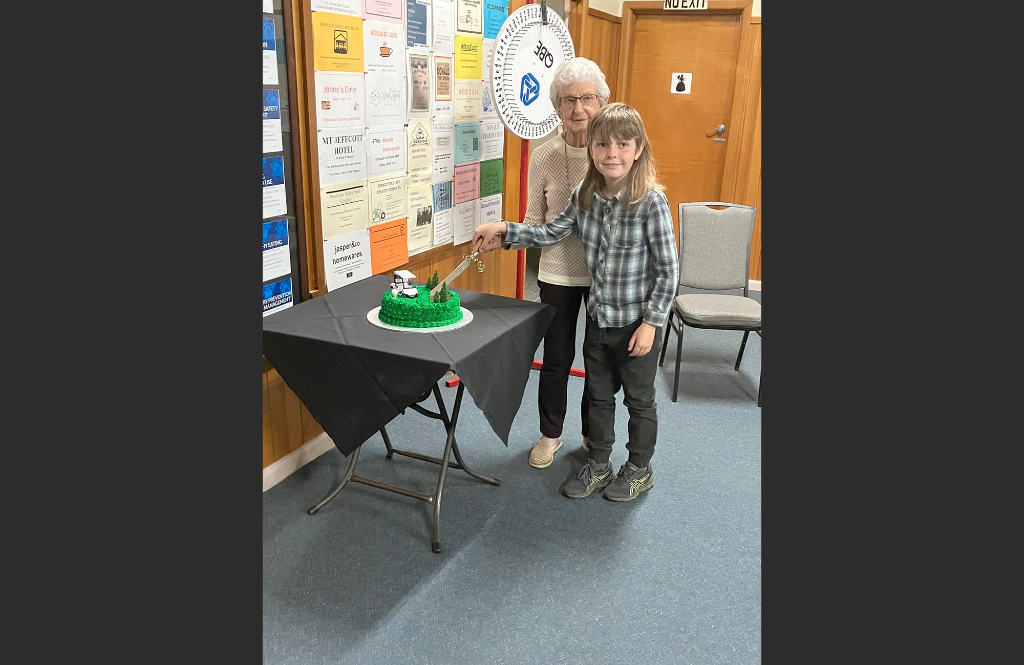 Golf Tournament Scores a Hundred