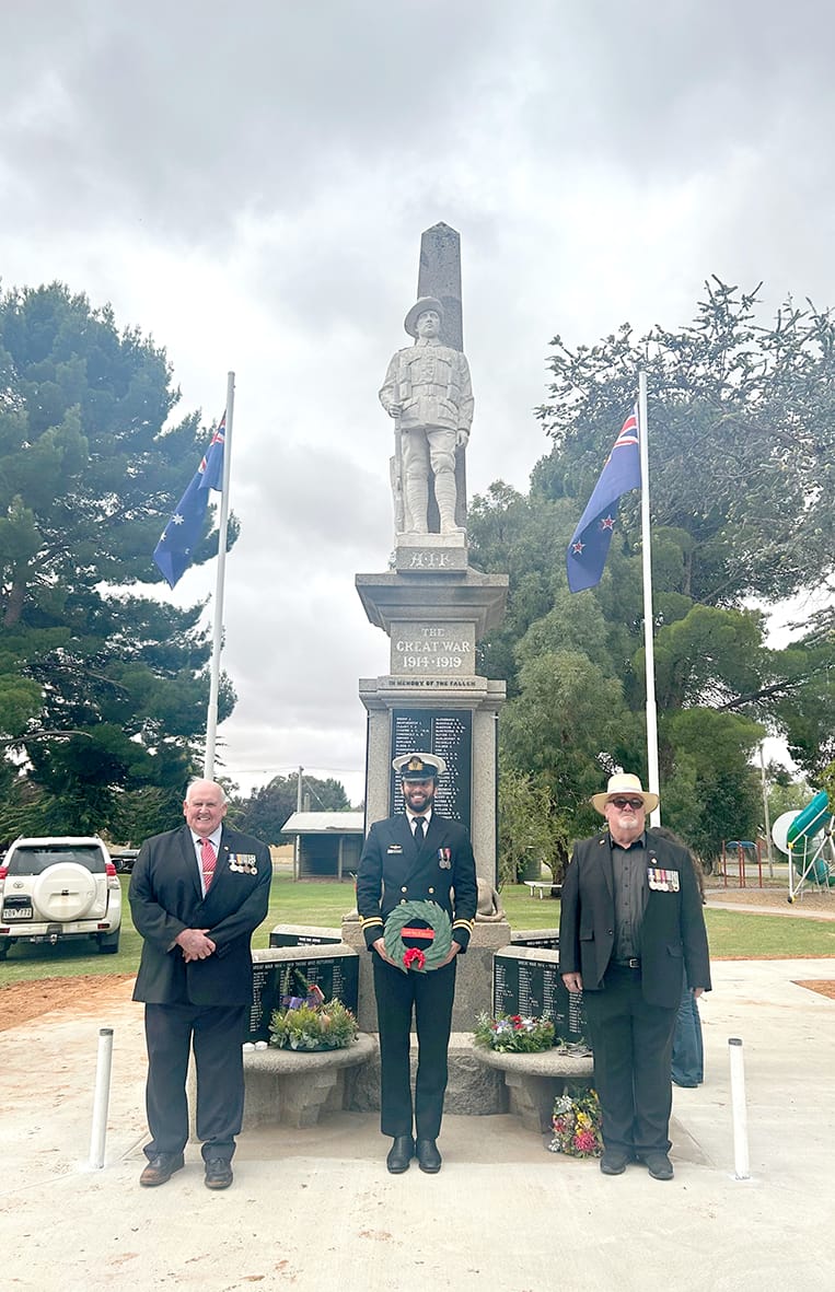 Naval Officer Speaks at Wycheproof