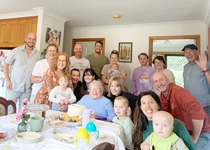 Family Gathering for Dorothy’s Ninetieth