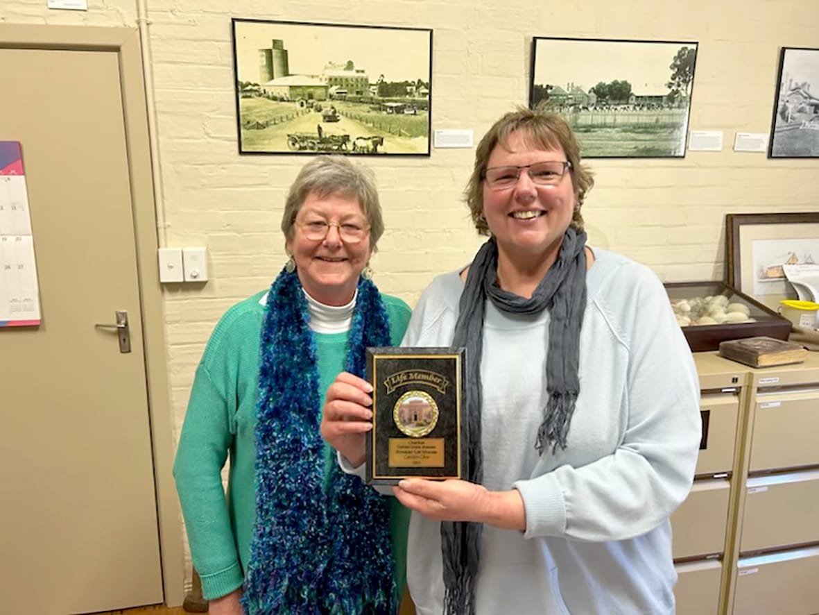 Commitment Wins Carolyn Museum Life Membership