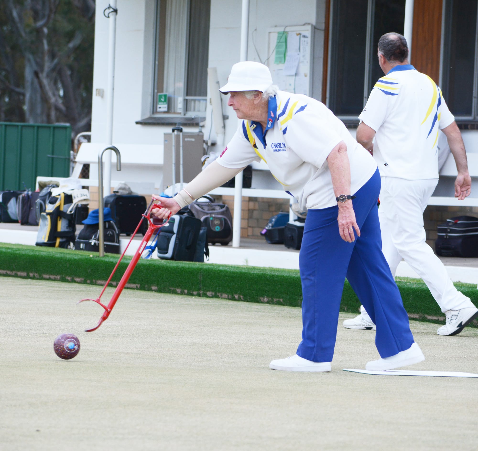 Bowling Gong for Charlton’s Eily