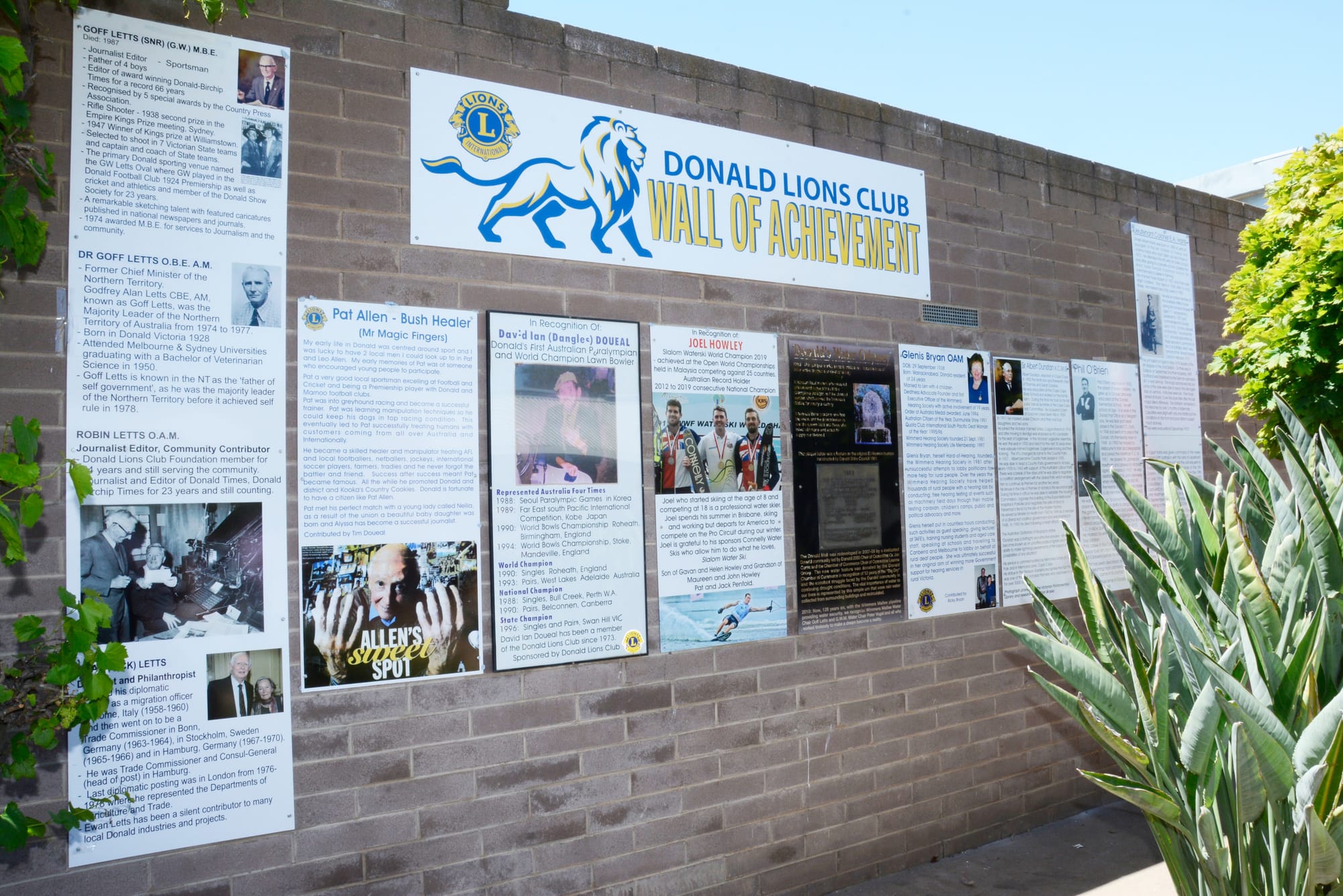 Achievers “Go to the Wall”