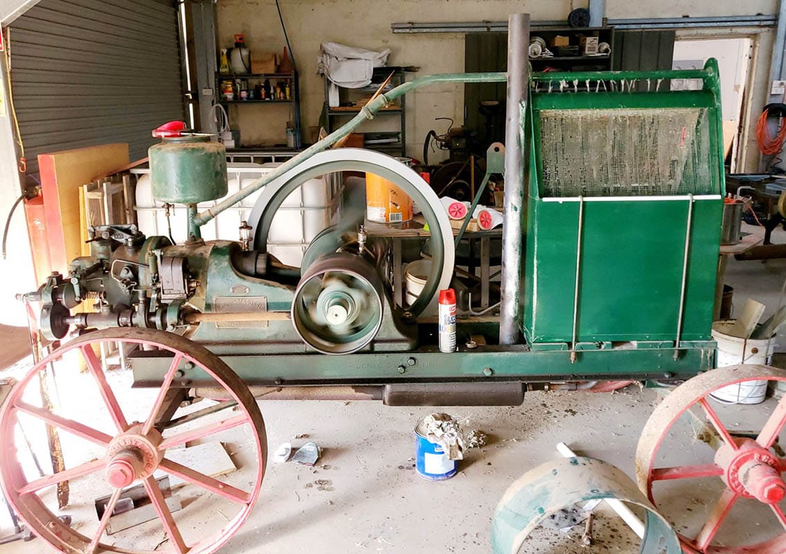 Men’s Shed Keeps Machinery Moving