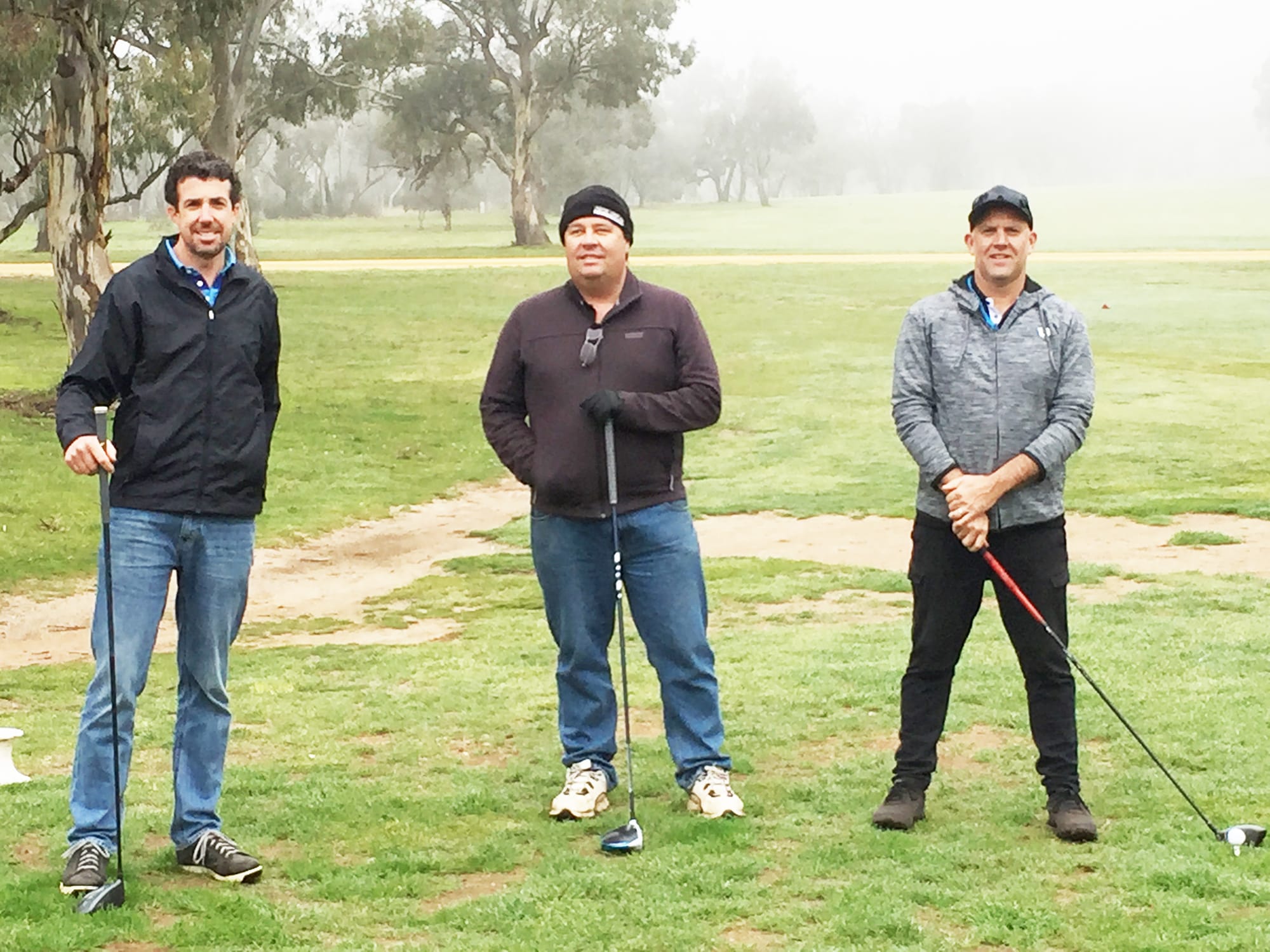 Charlton Golf in the Fog and Mist