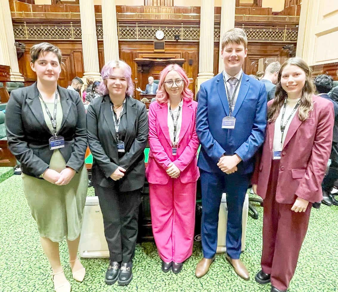 Youth Parliamentarians In Melbourne