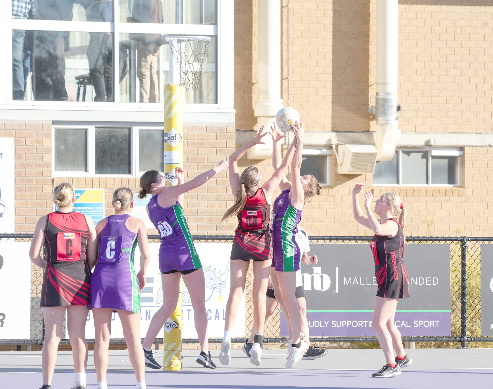 Netball Wins: Bulls 5, Redbacks 2