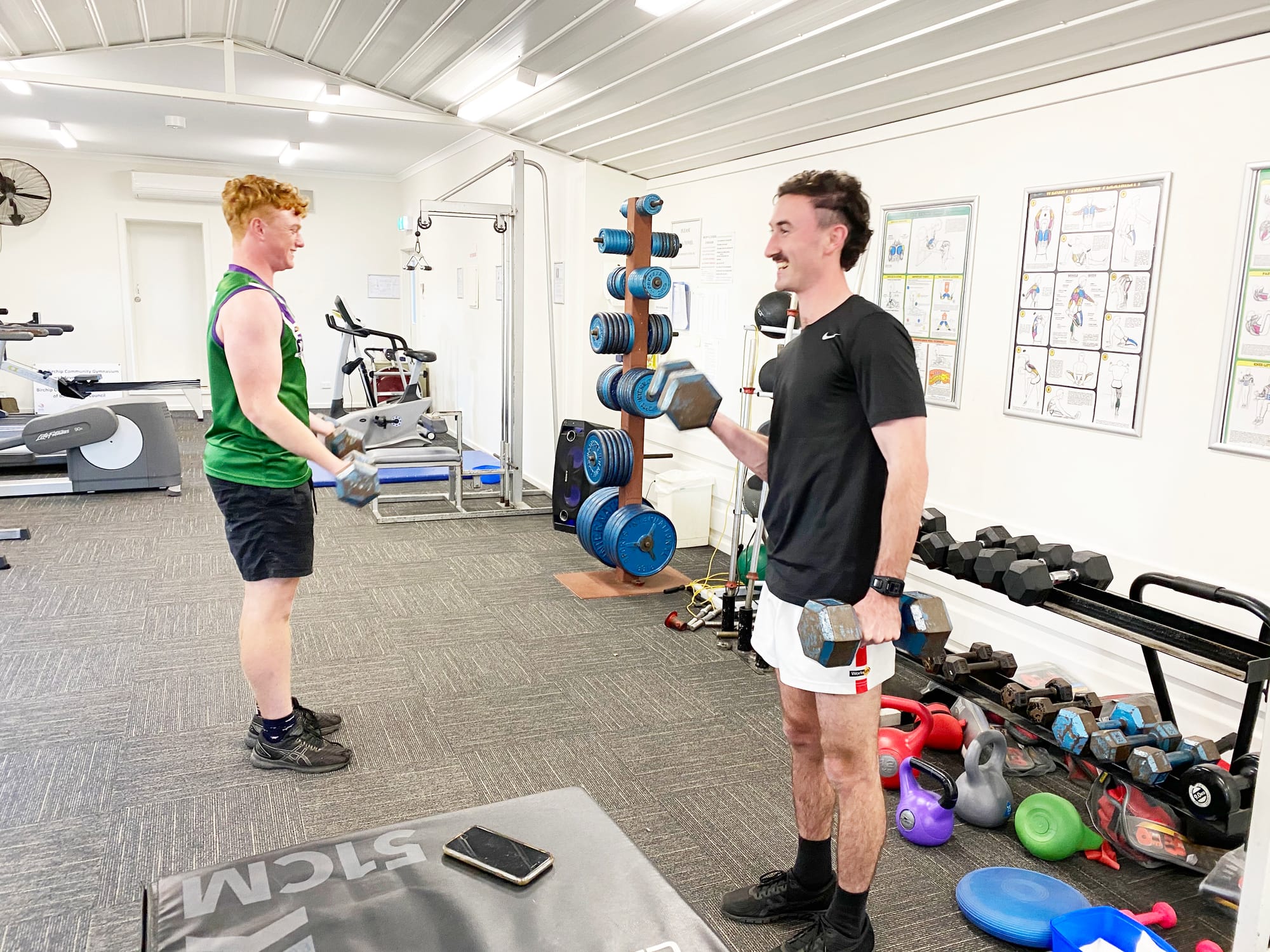 Birchip Teens Take to Fitness Trail