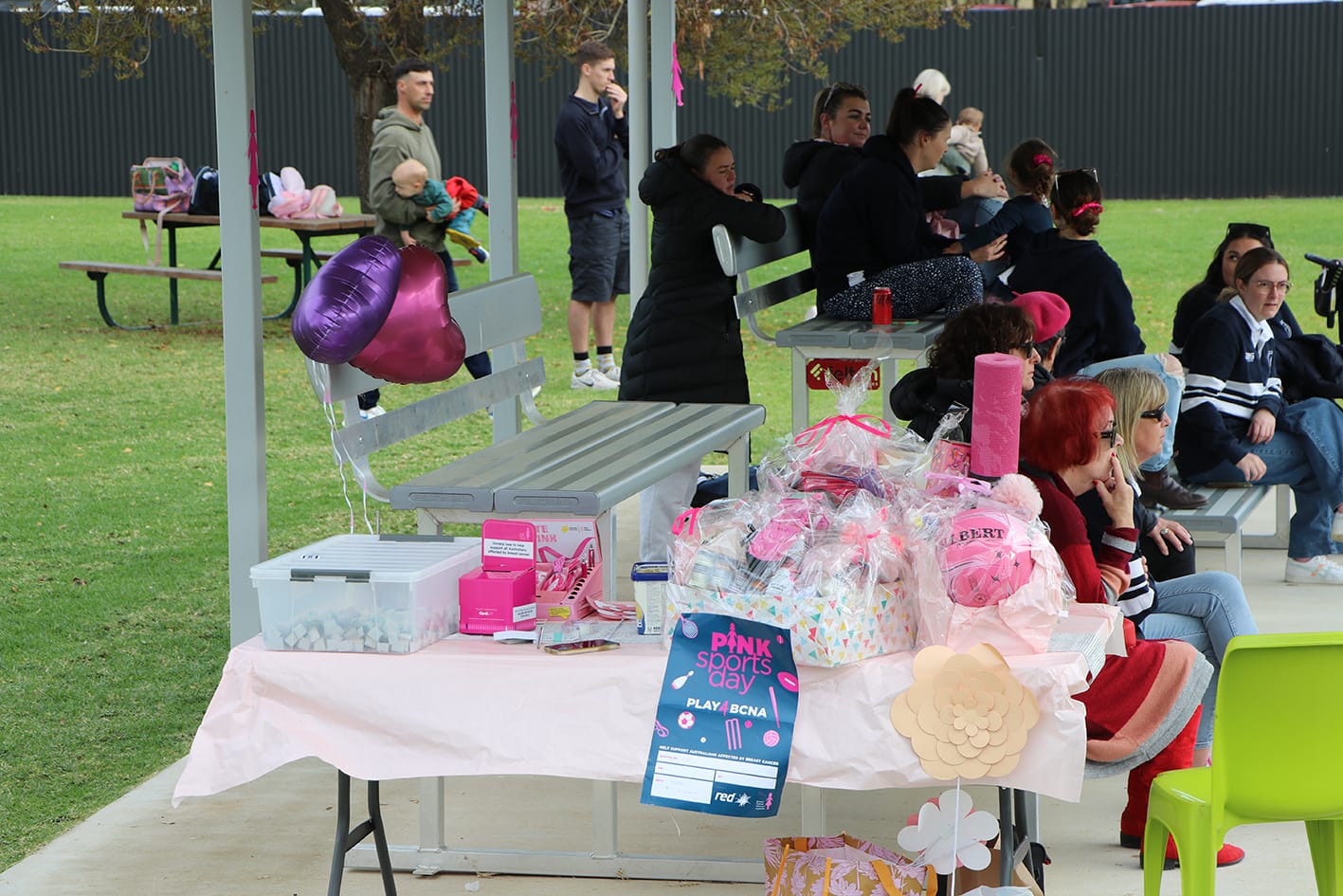 Pink Prominent on Charlton Courts