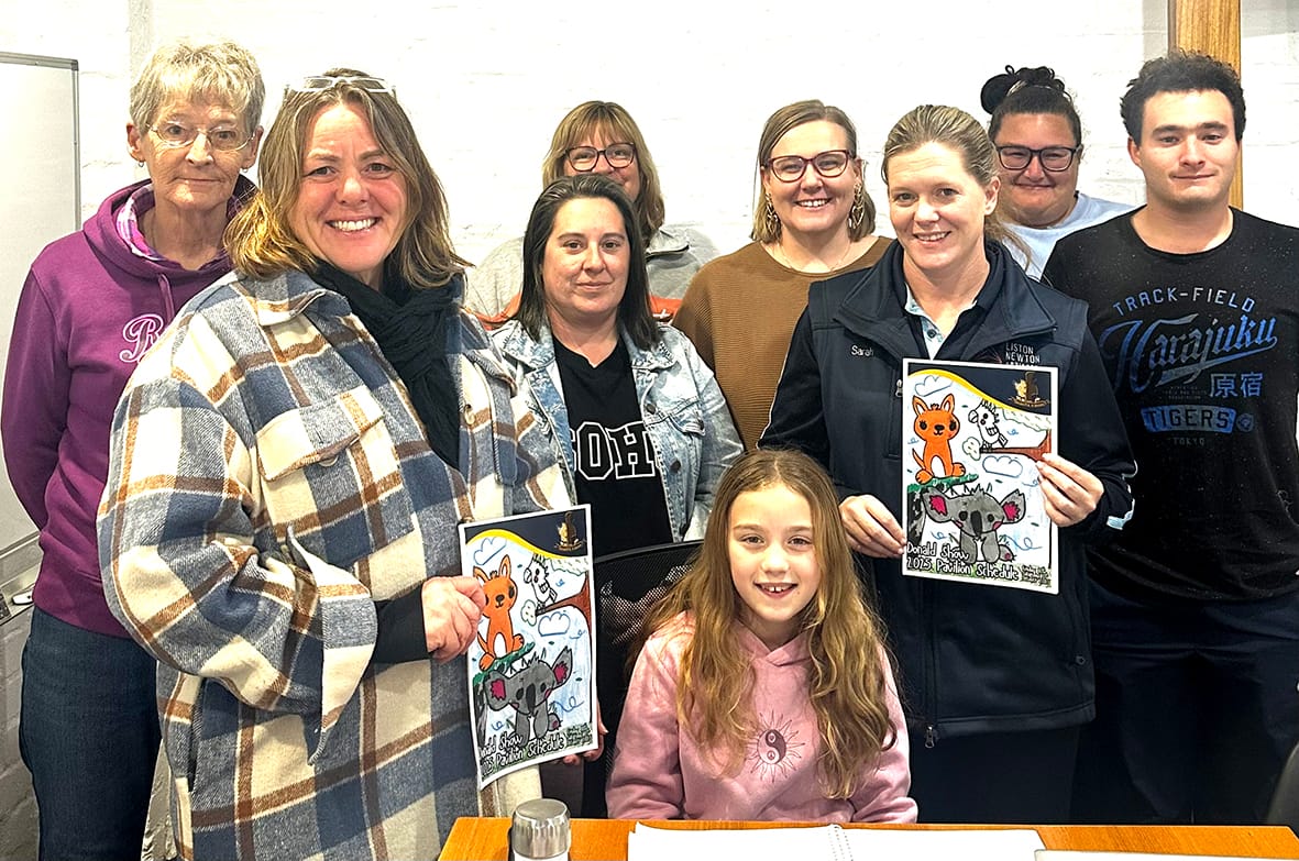 Millie Wins Show Schedule Cover Design