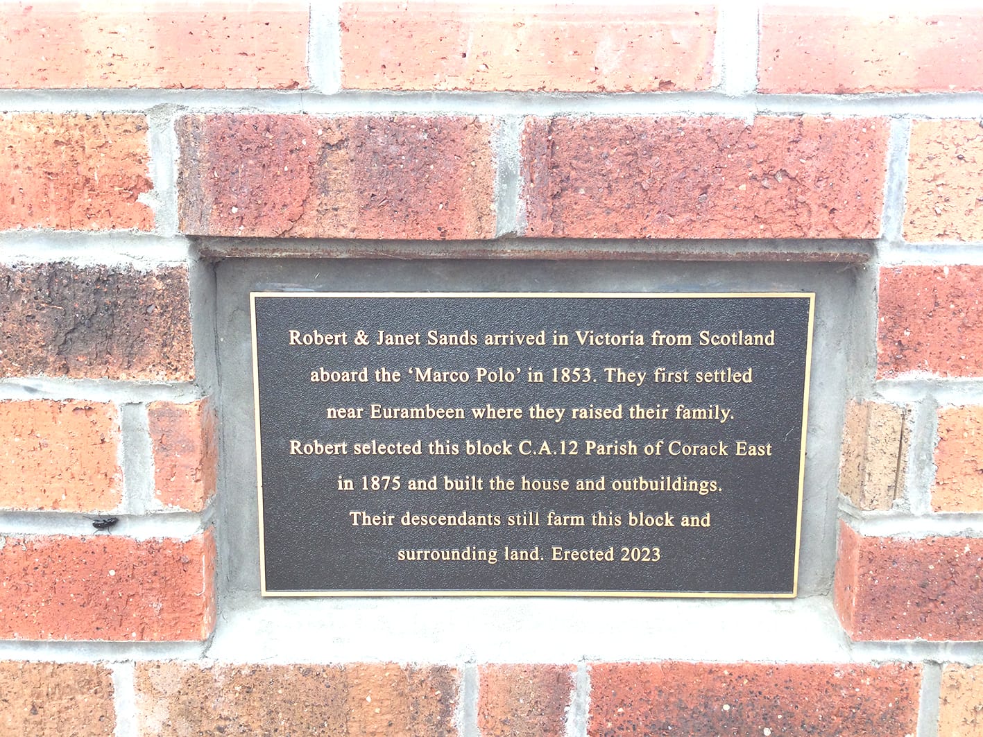 Sands Family History