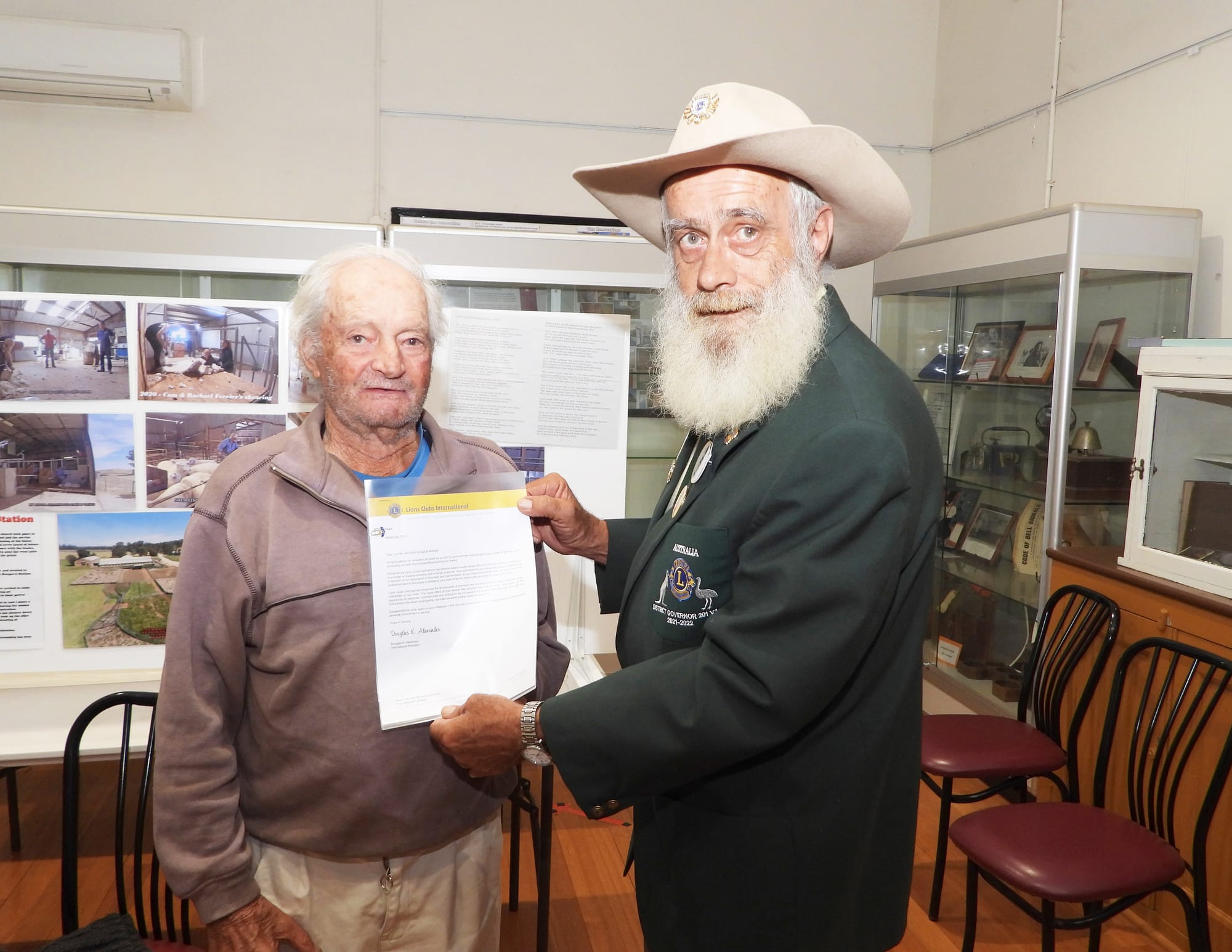 Lion Gordon’s 60 Years of Service