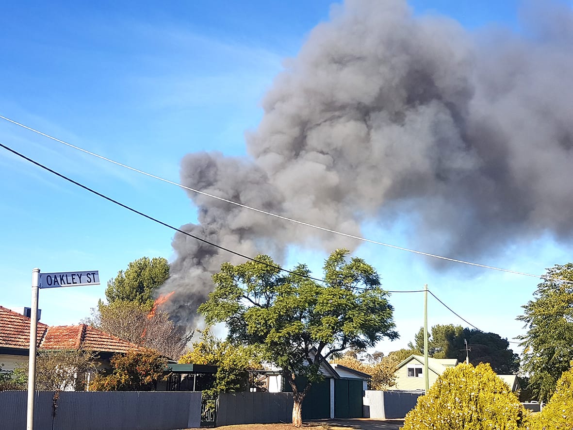 Fire Brigade Quick to Act