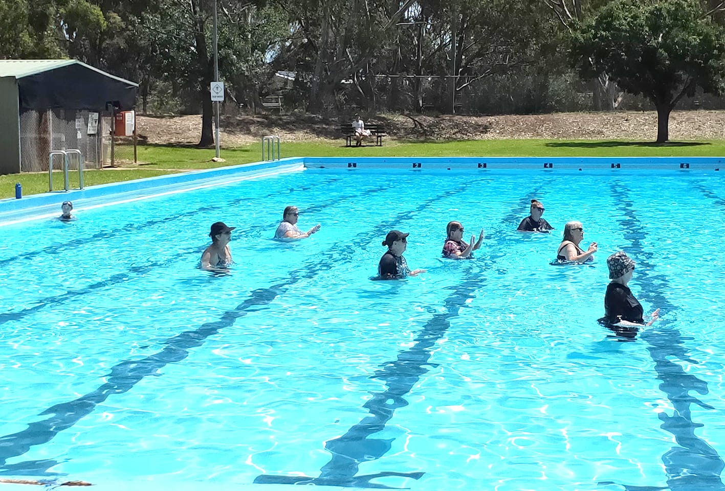 Exercise Time at Charlton Pool