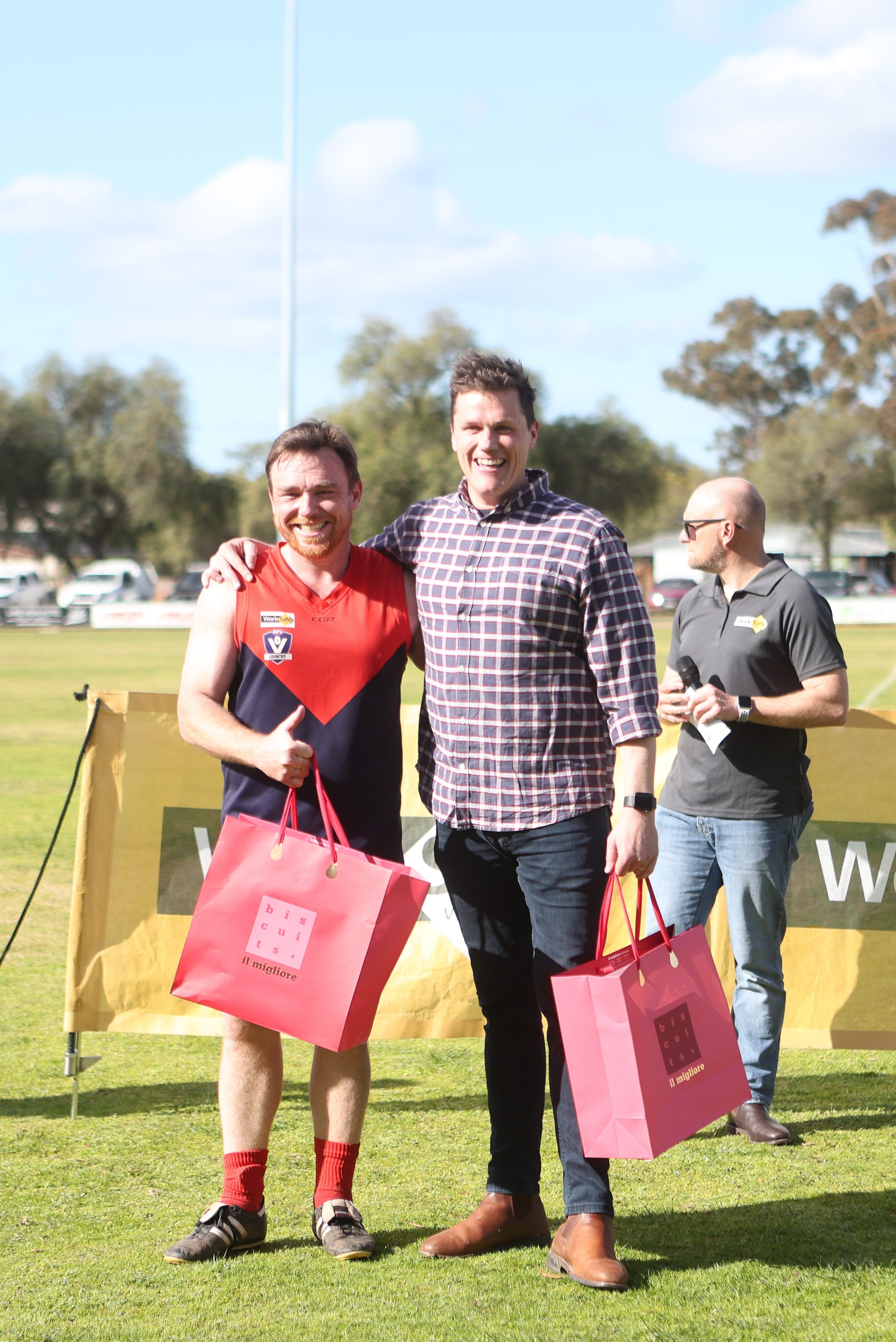 Versatile Volunteers in AFL Worksafe Final