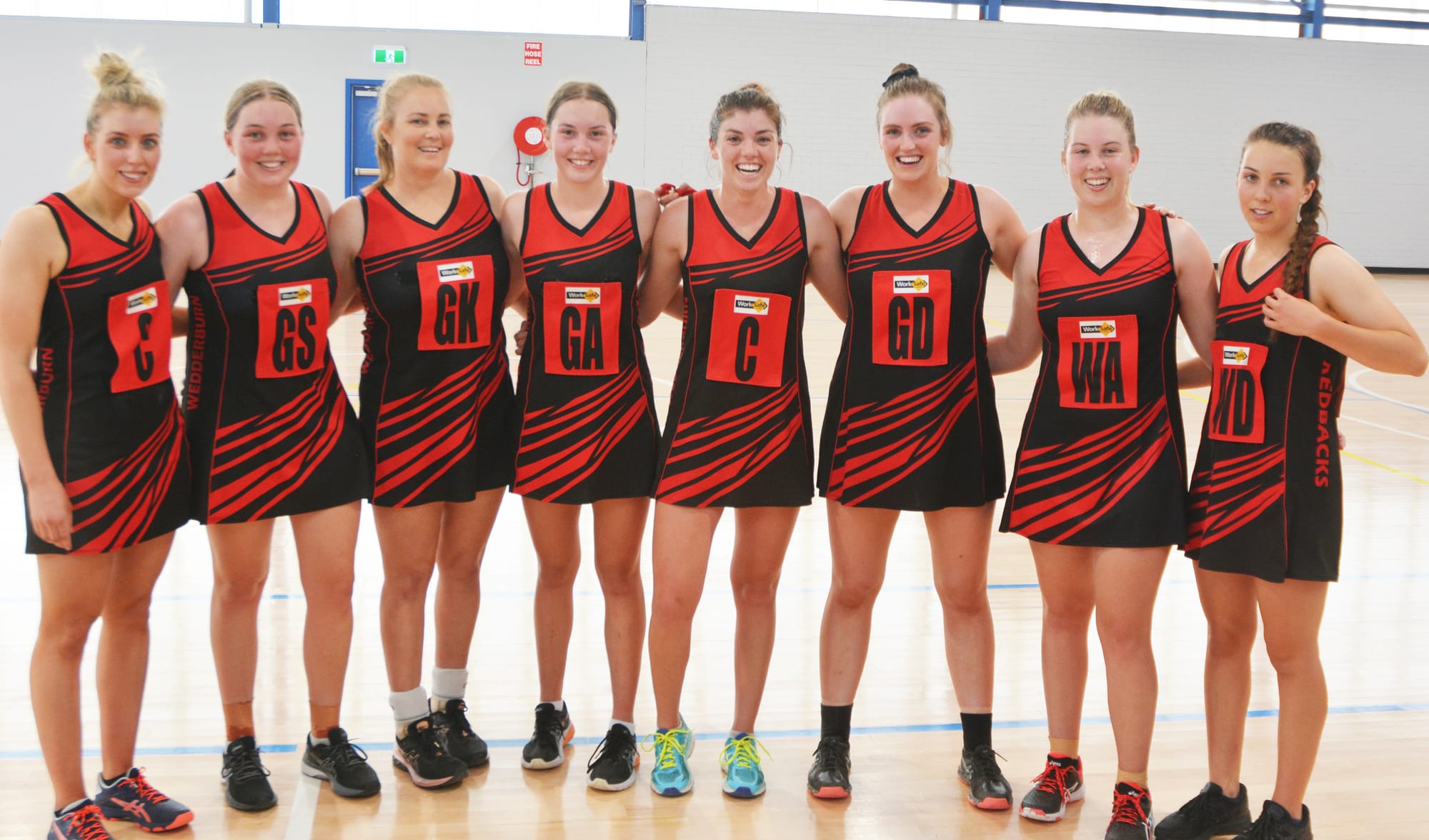 Netballers Burn Indoors