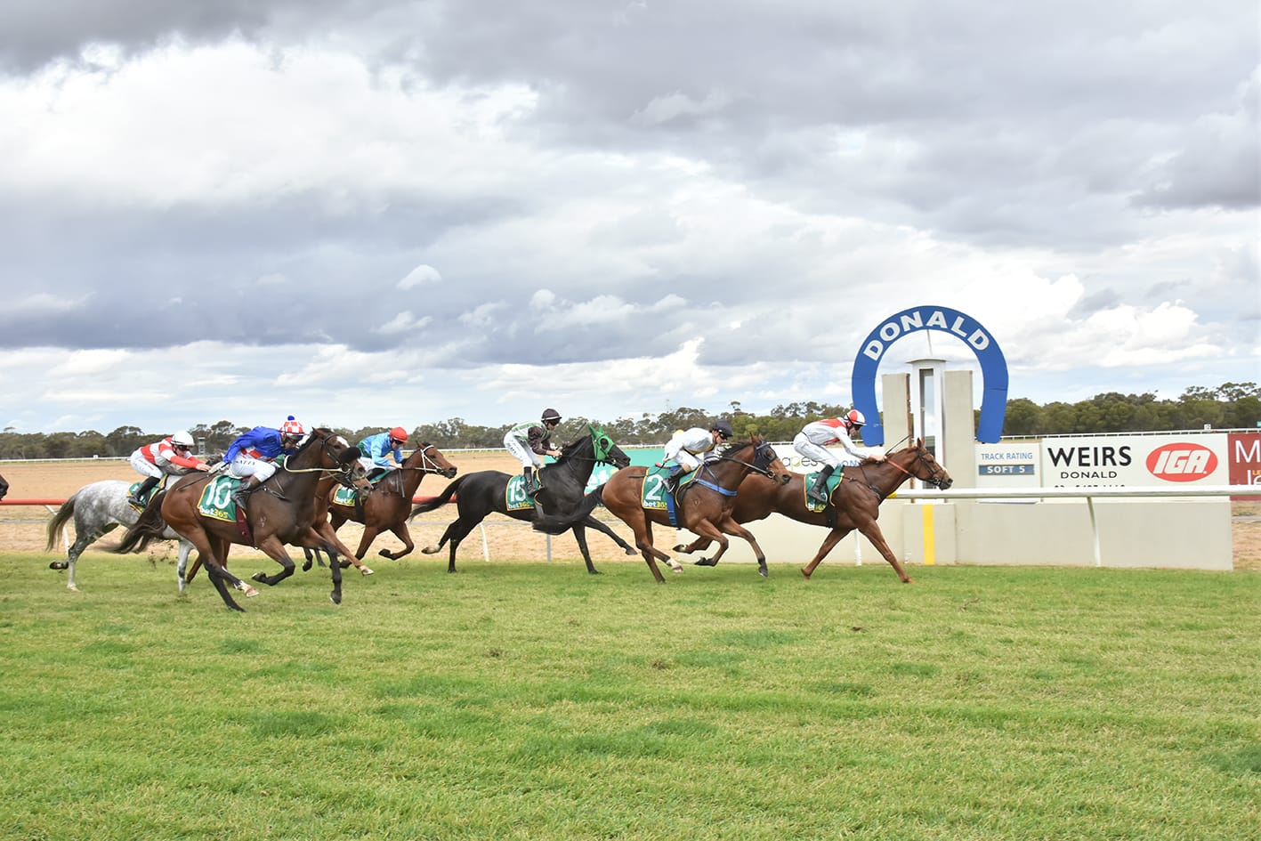 Donald Racing Back on Track