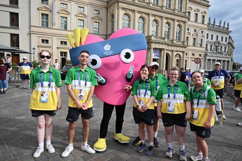 Gold for Sophie at Special Olympics