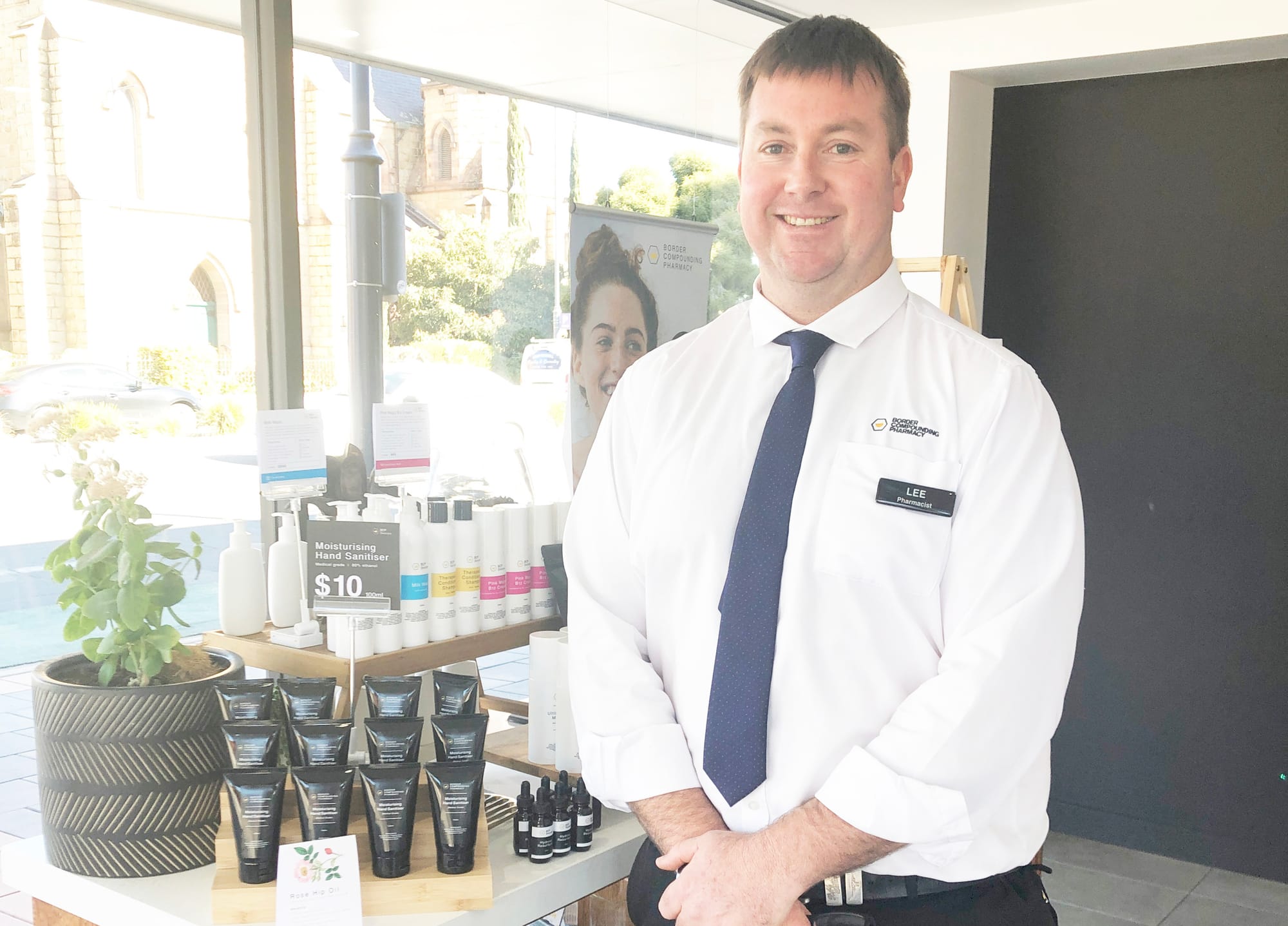 New Sanitiser On Hand