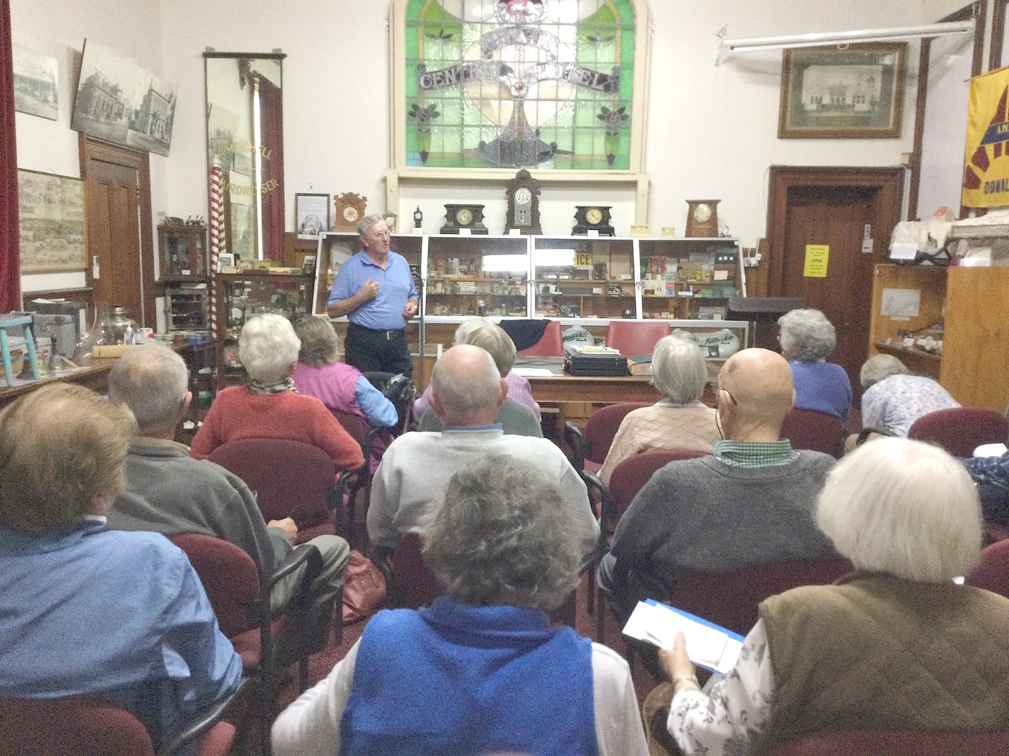 Jim Petrie Speaks at History Group