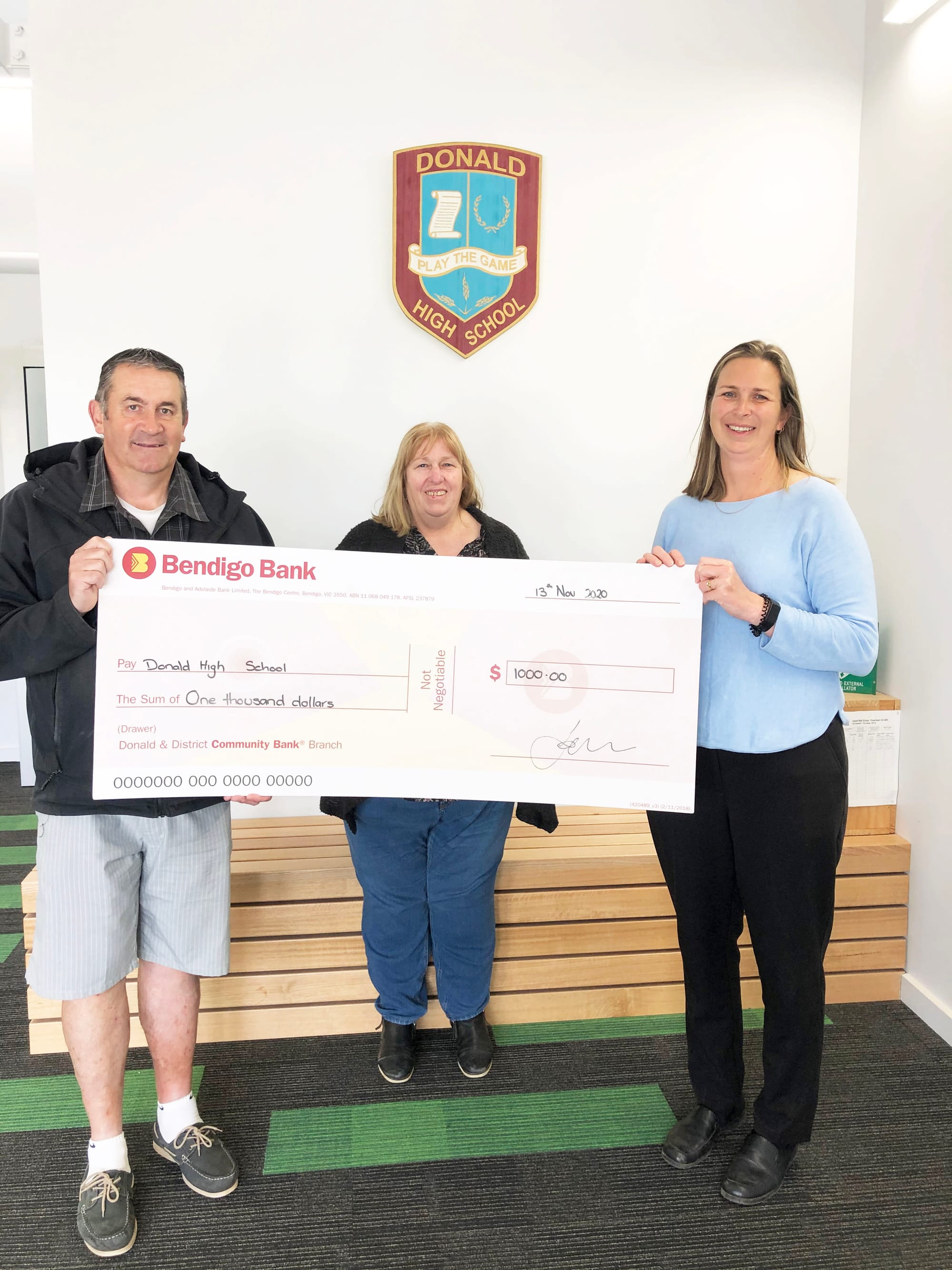 Donald Basketball Re-elects Officers