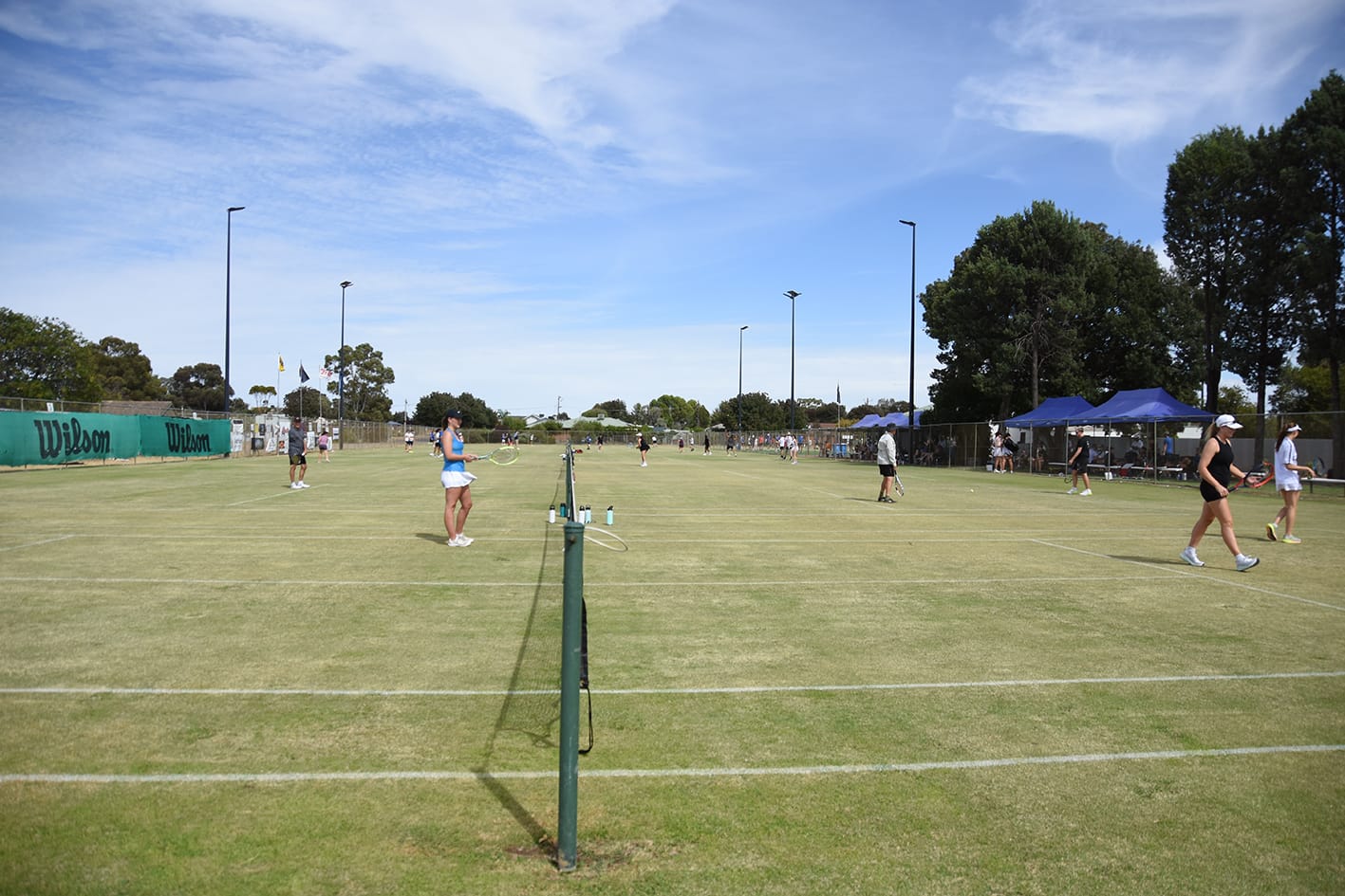 Camera at Donald Tennis Tournament