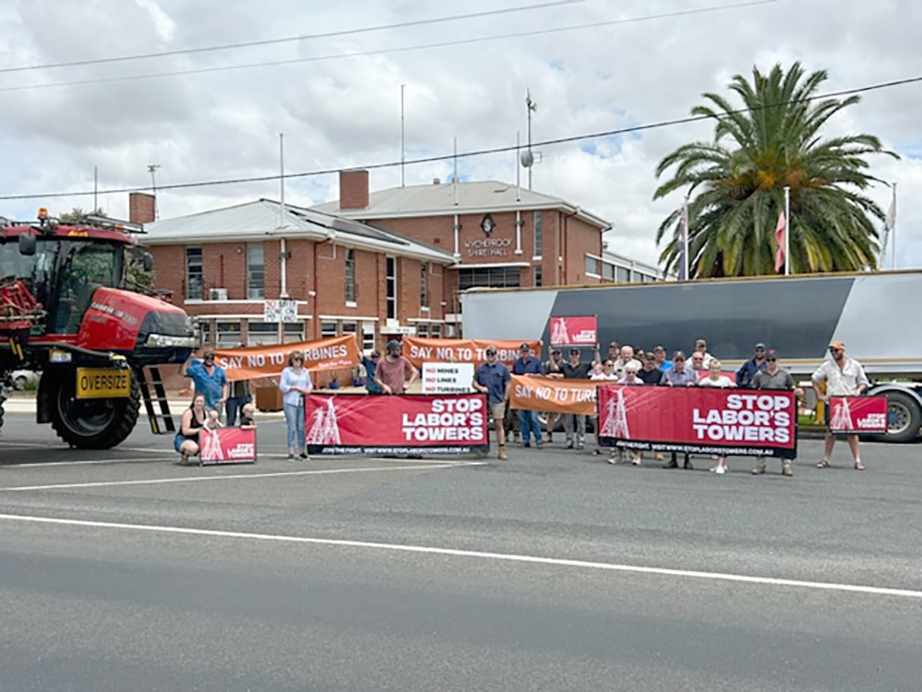 “Say No to Towers”