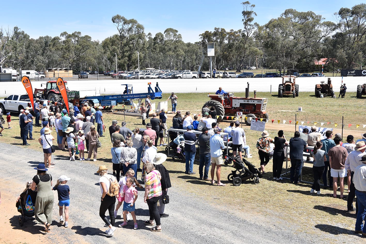 Tractor Pull for Donald Show