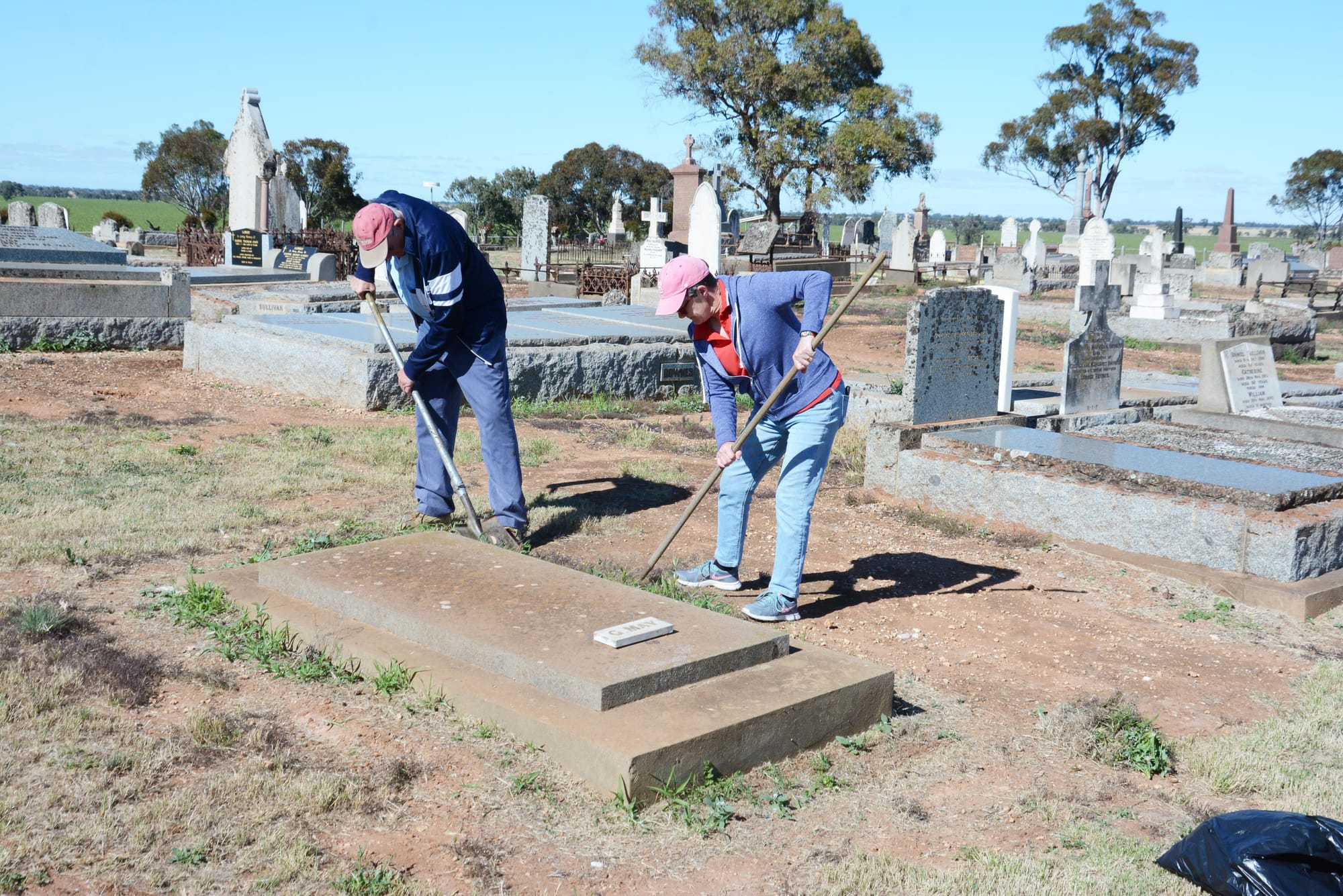 Cemetery Receives Spring Clean
